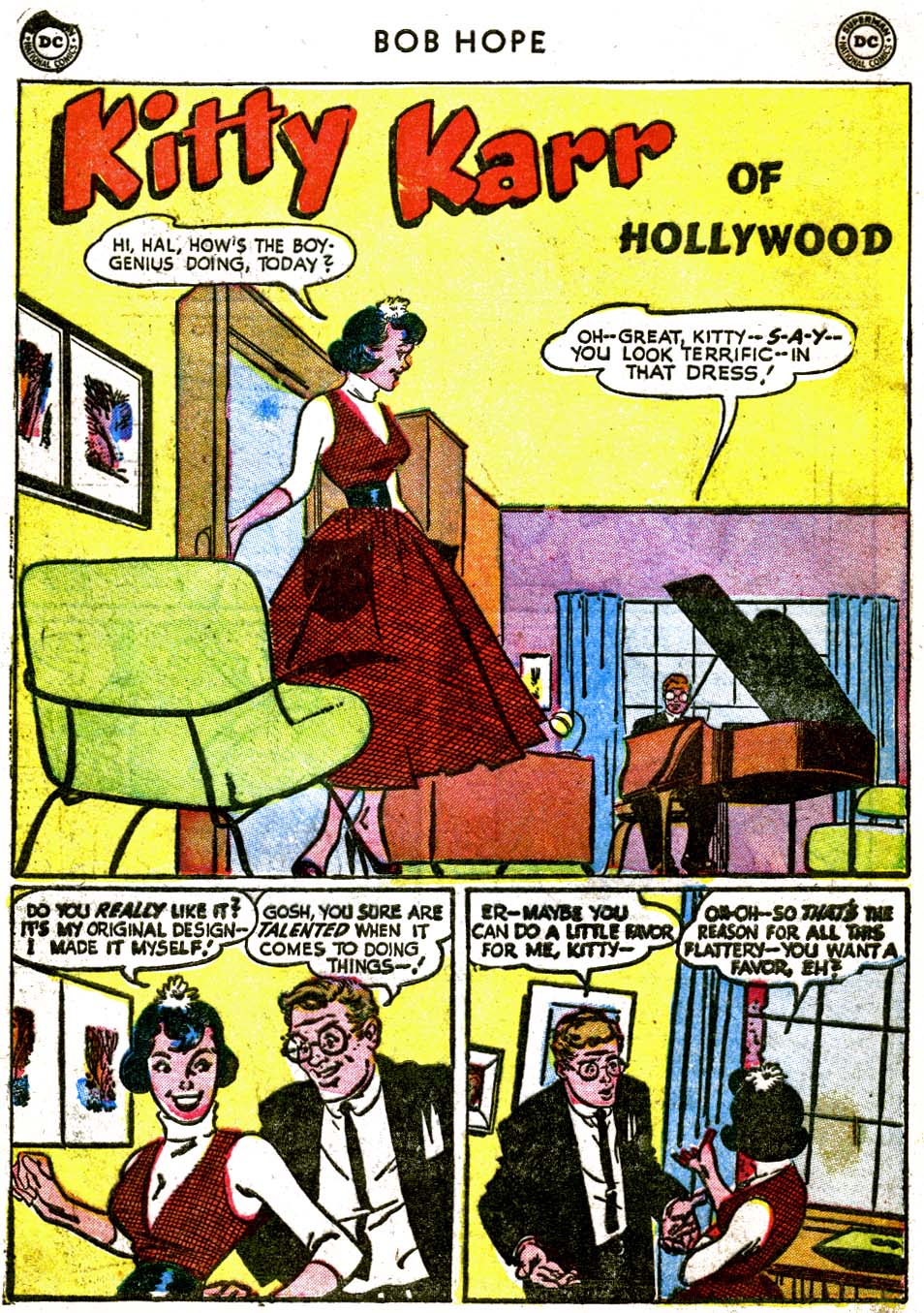 Read online The Adventures of Bob Hope comic -  Issue #20 - 34