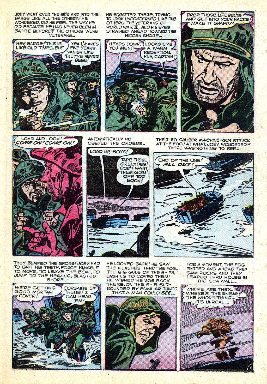 Read online Marines in Action comic -  Issue #6 - 11