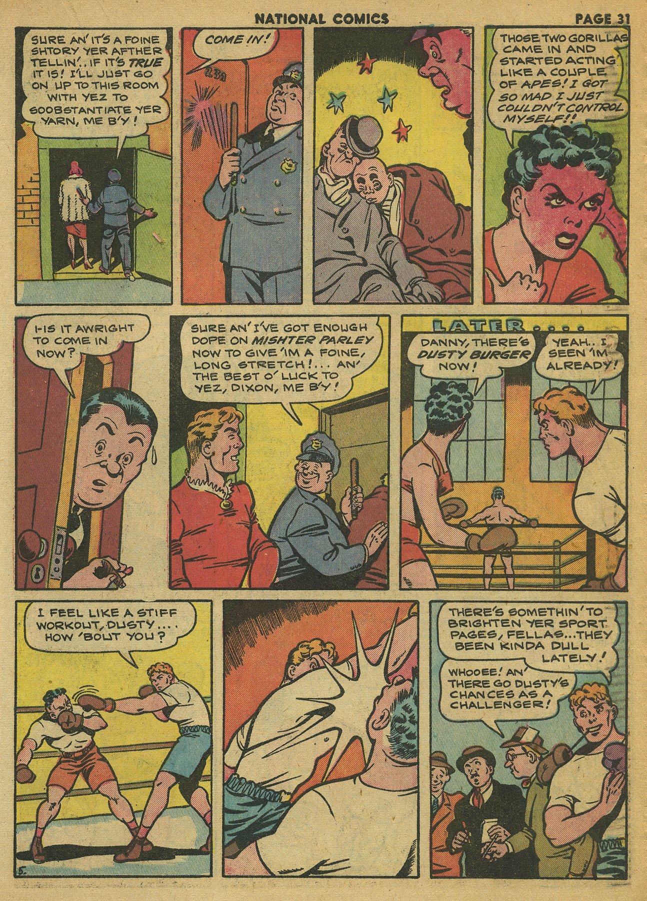 Read online National Comics comic -  Issue #31 - 33