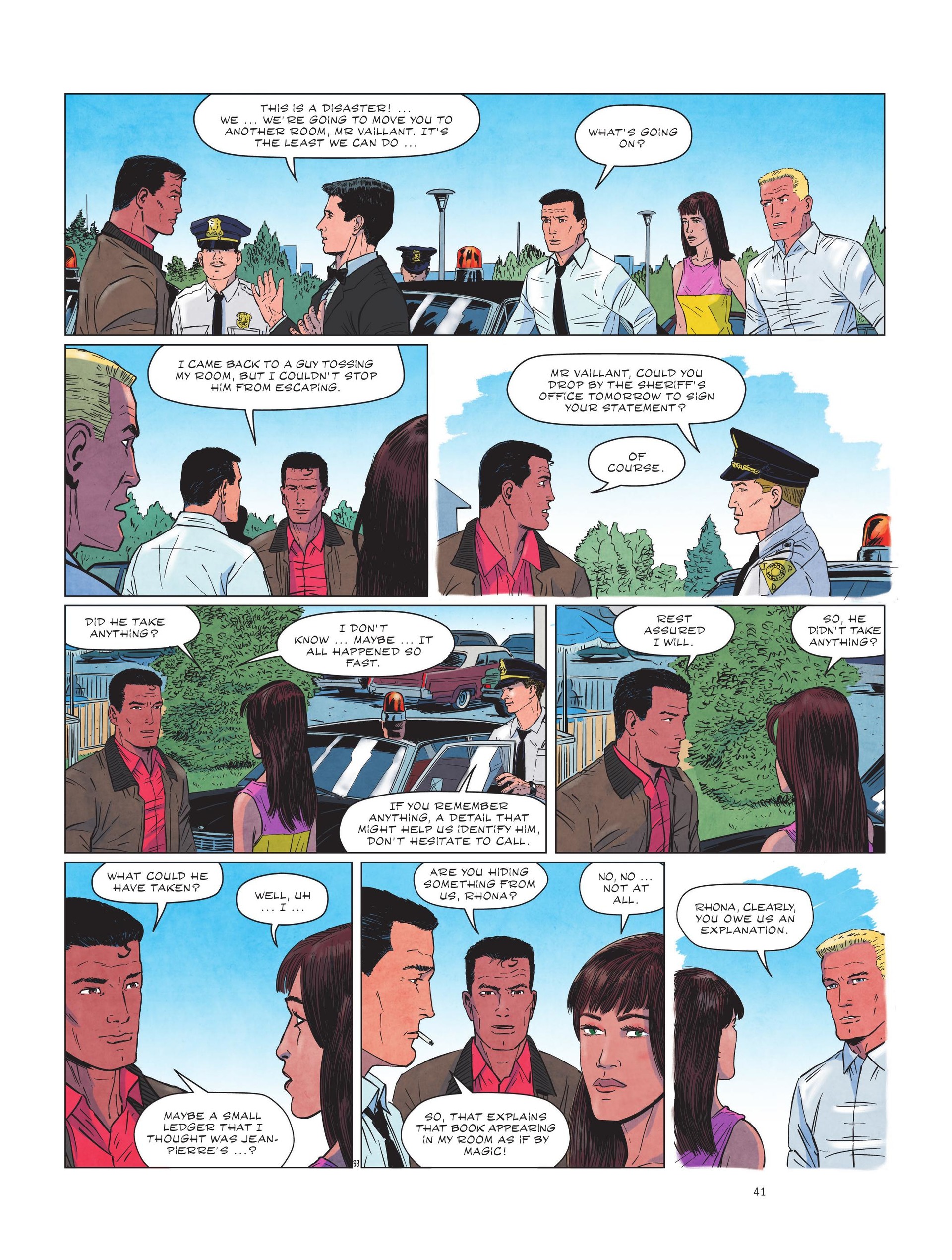 Read online Michel Vaillant: Legendary Races: In the Hell of Indianapolis comic -  Issue # Full - 43