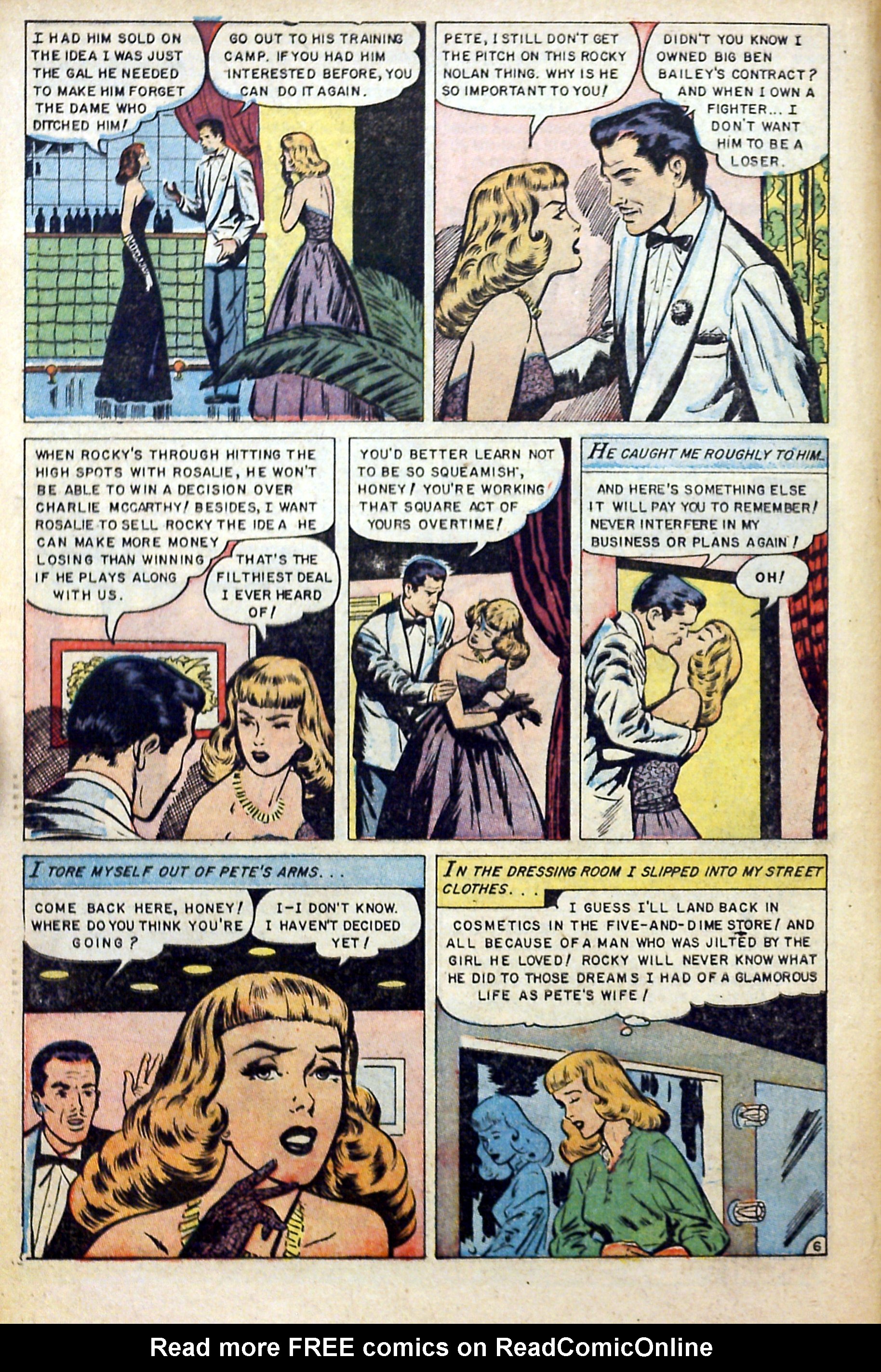 Read online Glamorous Romances comic -  Issue #73 - 8