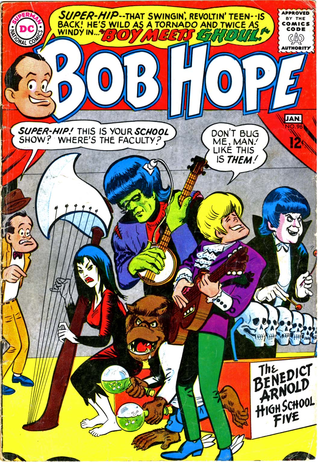 Read online The Adventures of Bob Hope comic -  Issue #96 - 1
