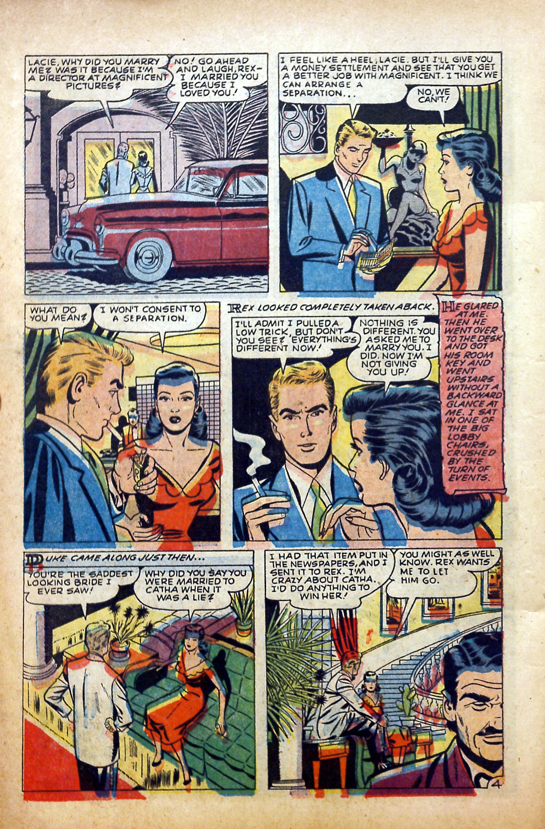 Read online Glamorous Romances comic -  Issue #82 - 6