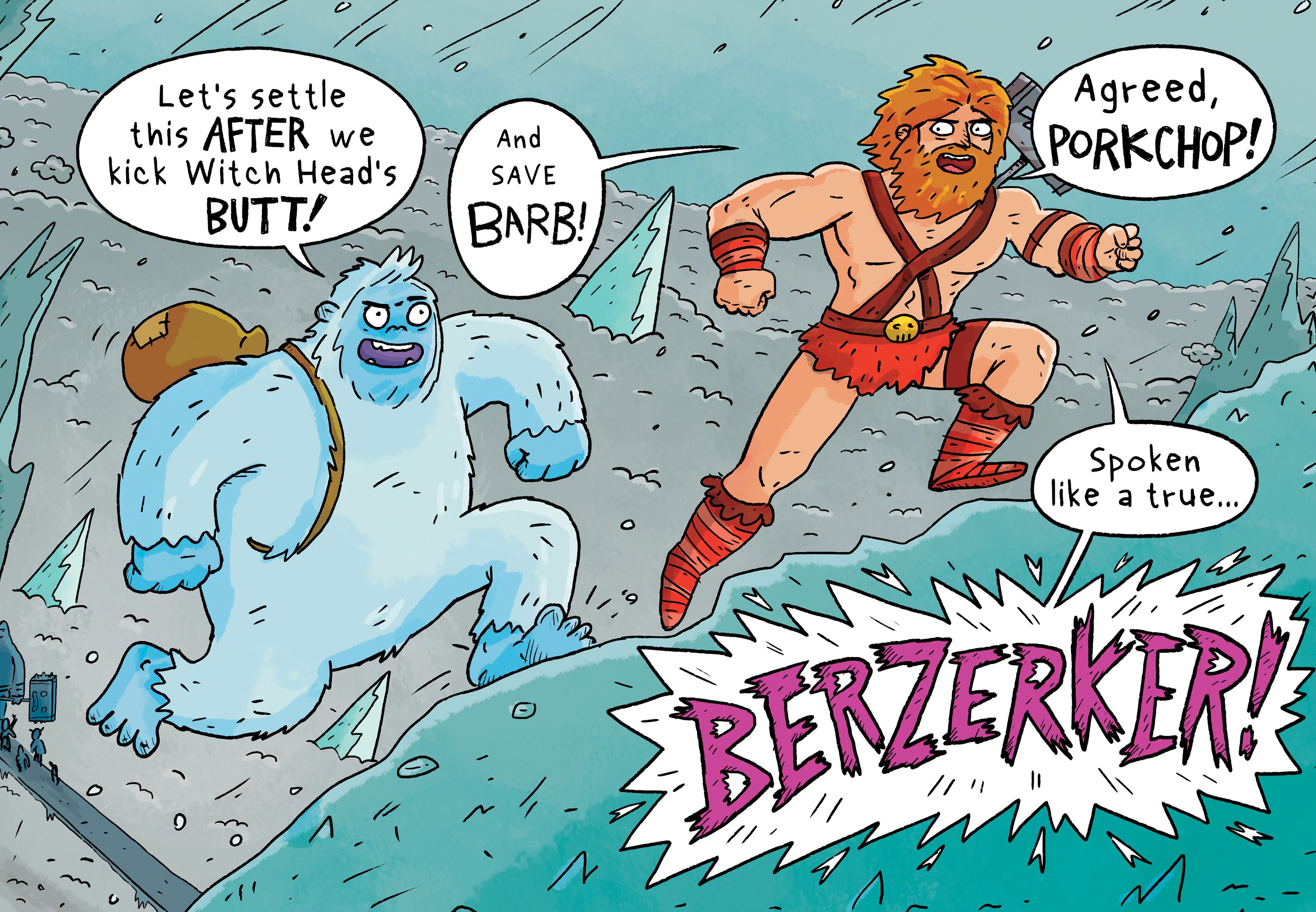 Read online Barb the Last Berzerker comic -  Issue # TPB 2 (Part 3) - 34