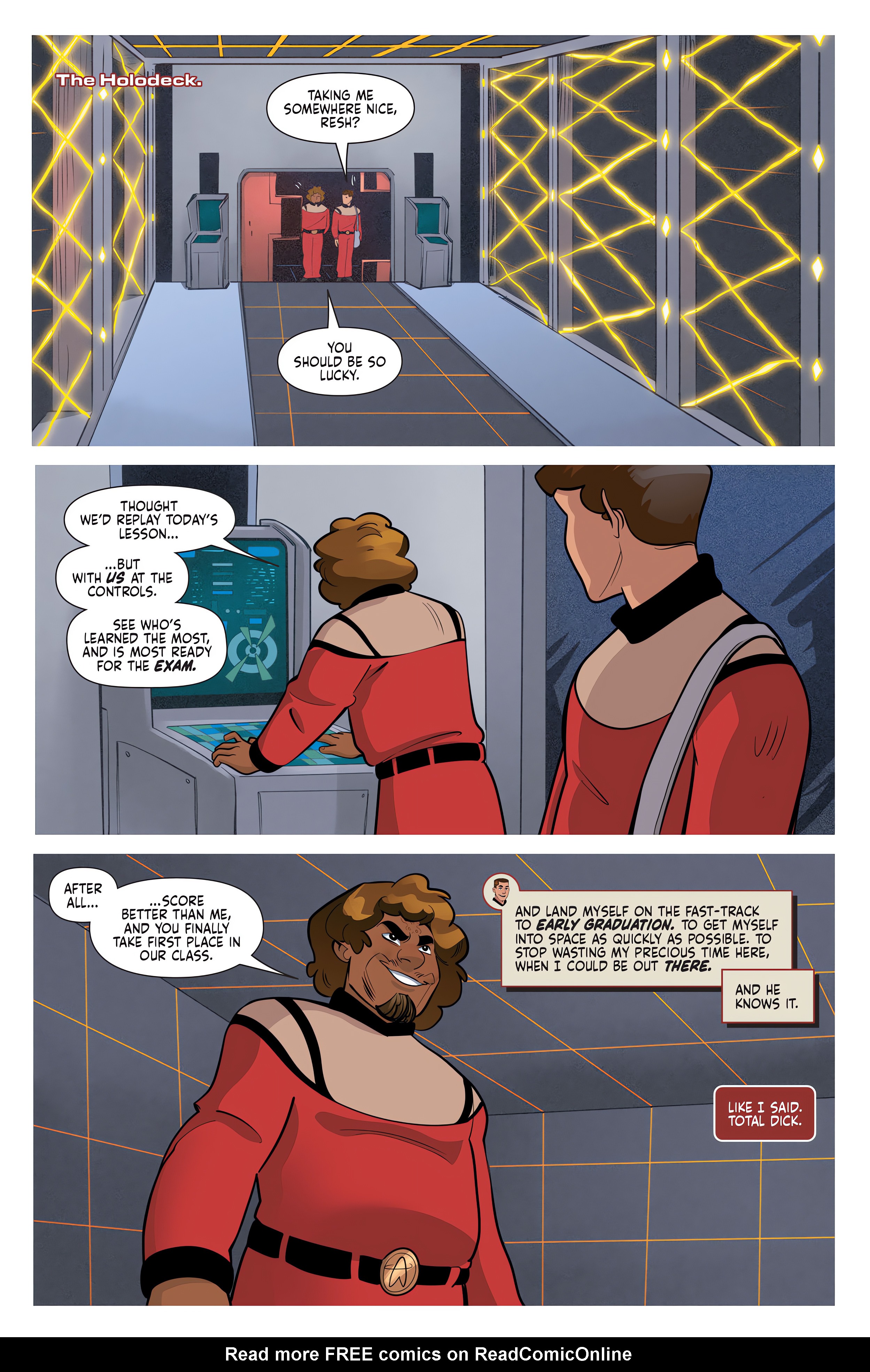 Read online Star Trek: Picard's Academy comic -  Issue #1 - 16