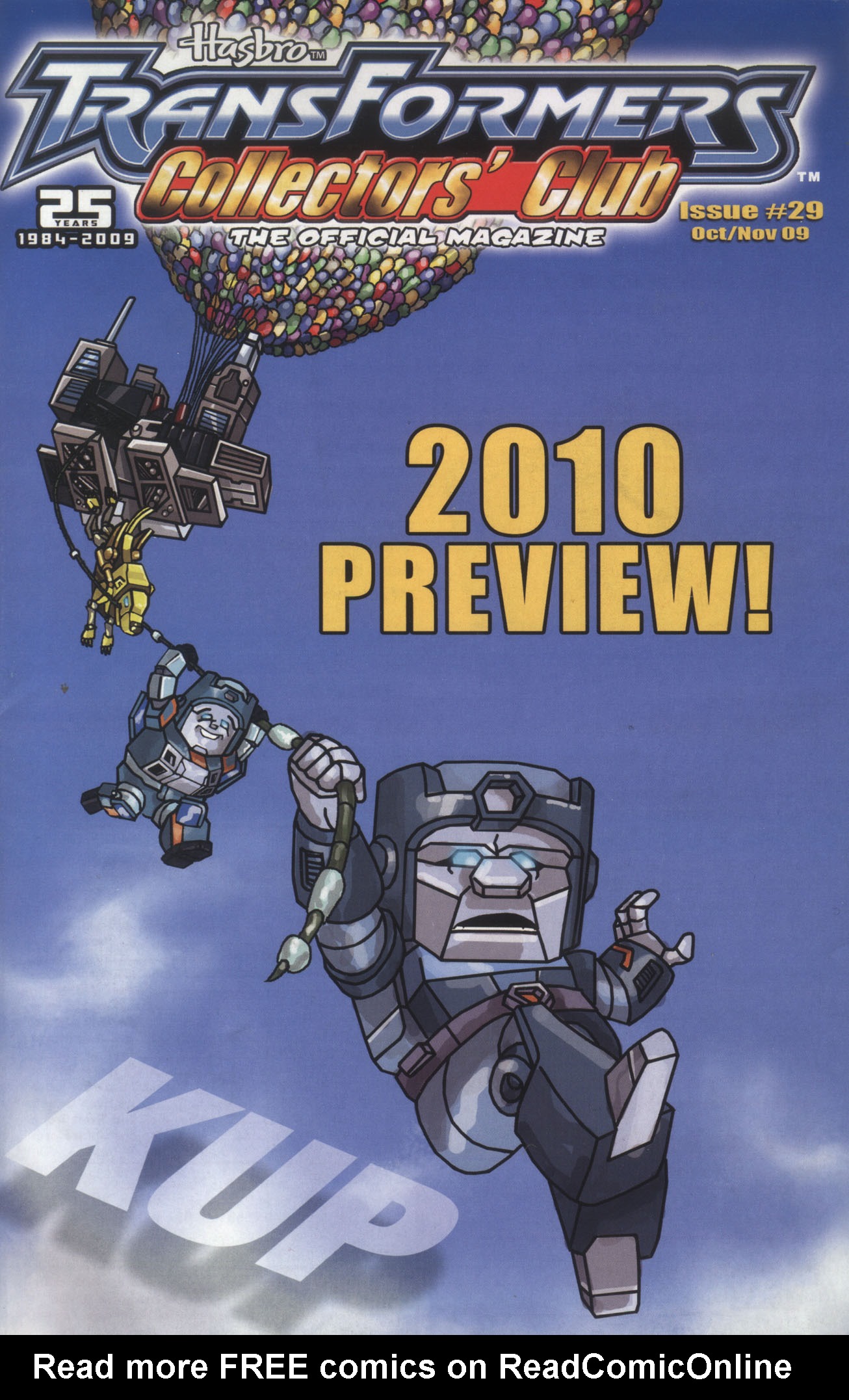 Read online Transformers: Collectors' Club comic -  Issue #29 - 1