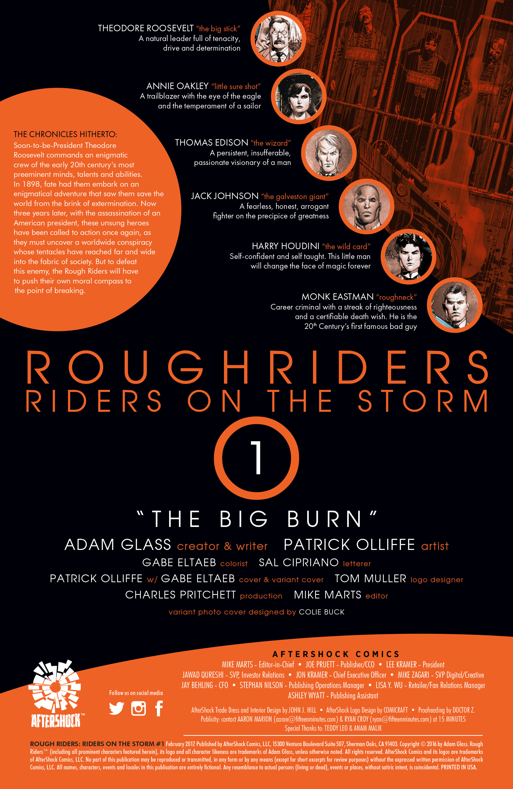Read online Rough Riders: Riders on the Storm comic -  Issue #1 - 2