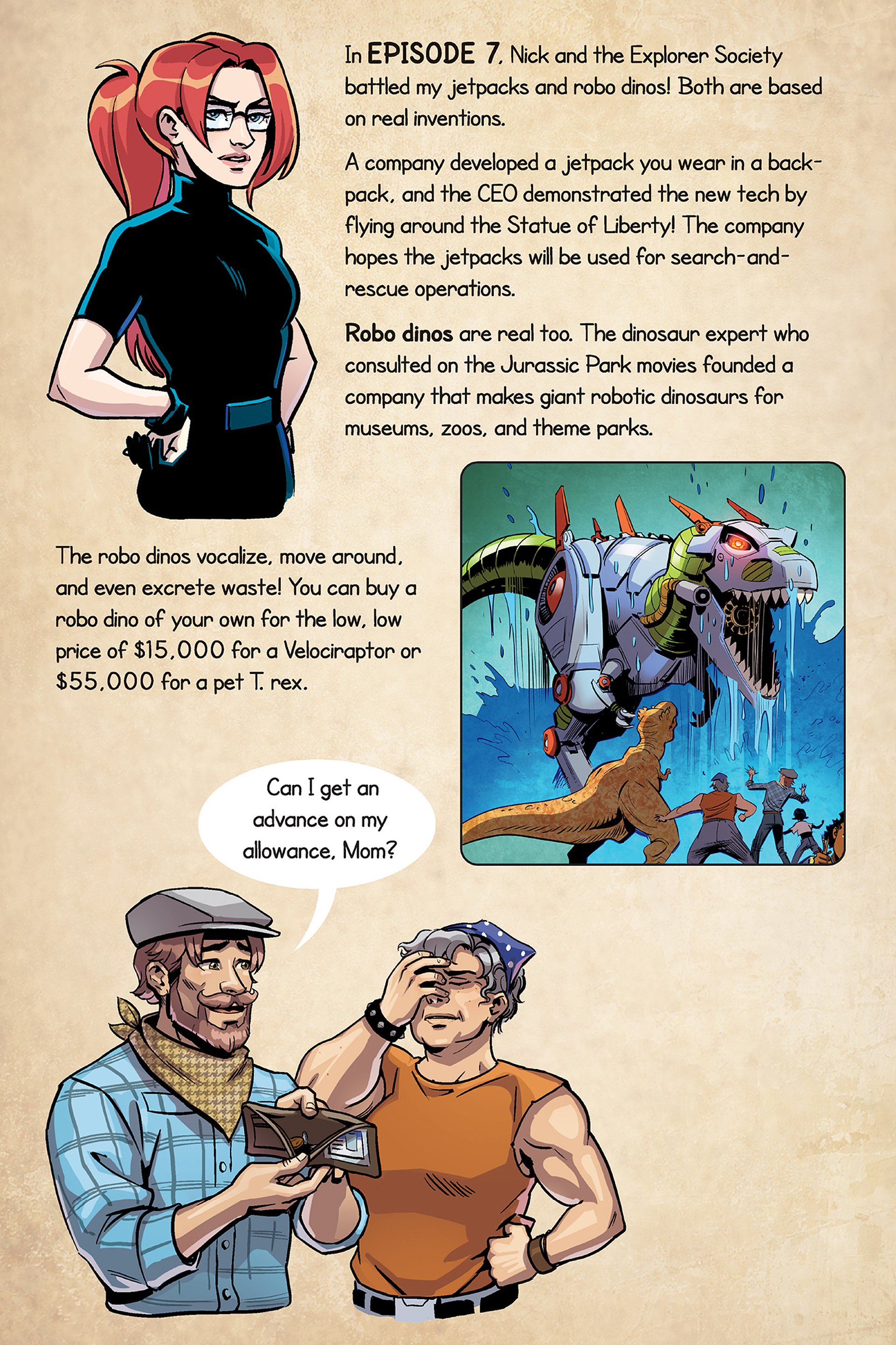 Read online Trackers Presents: Captain Nick & The Explorer Society - Compass of Mems comic -  Issue # TPB (Part 2) - 55