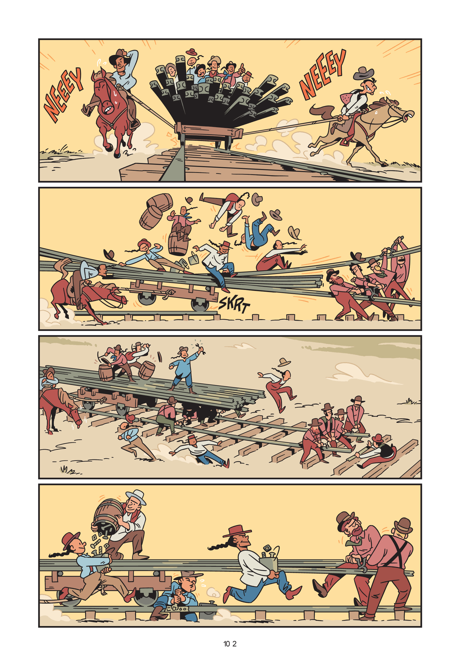 Read online History Comics comic -  Issue # The Transcontinental Railroad - 111