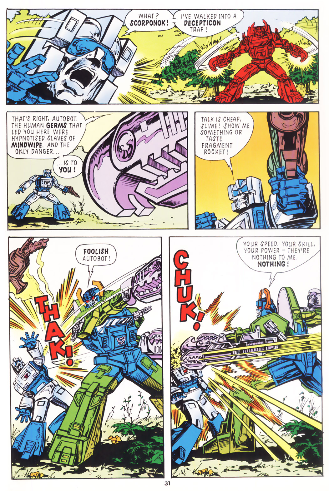 Read online The Transformers Annual comic -  Issue #1988 - 29