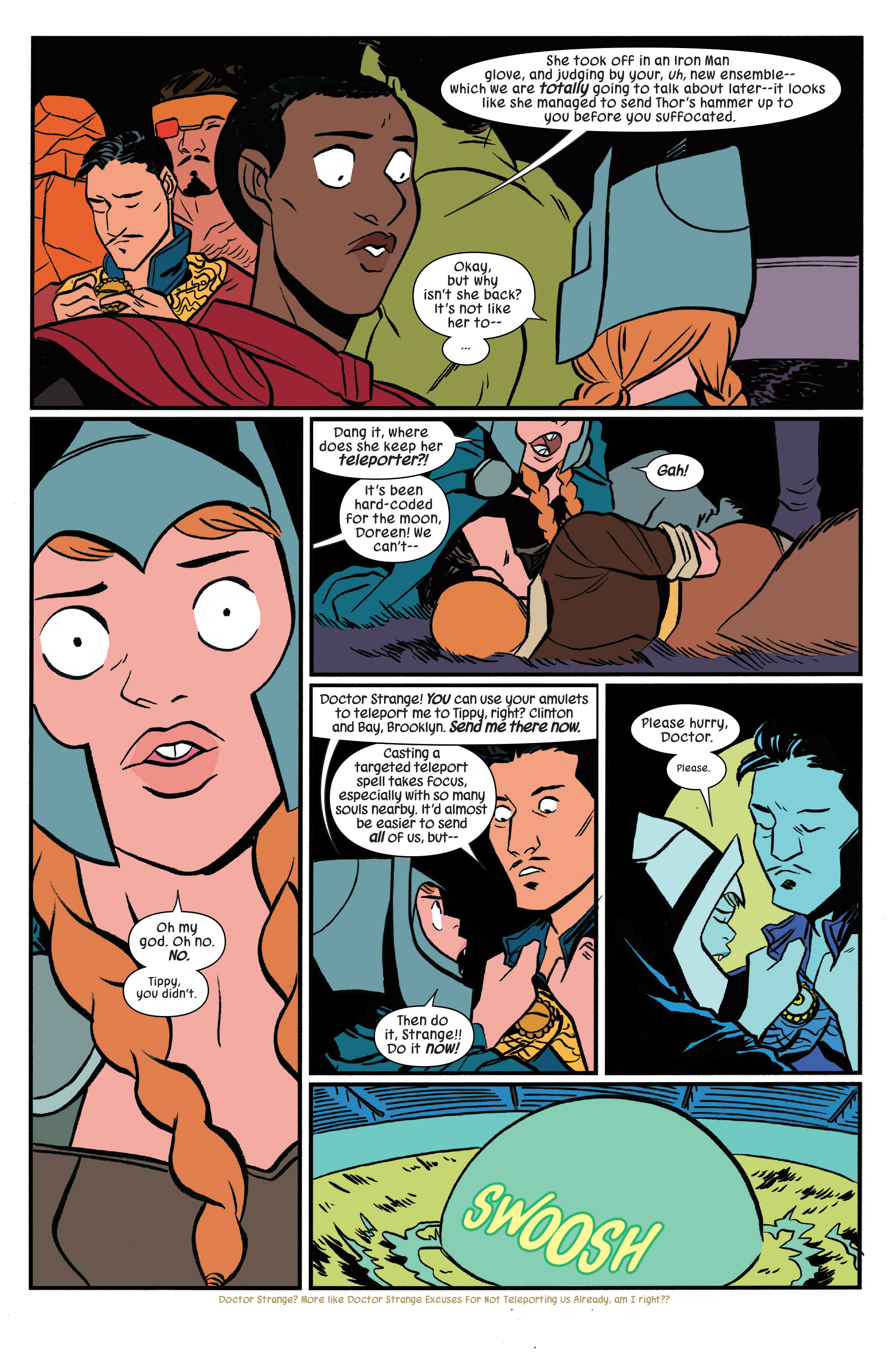 Read online The Unbeatable Squirrel Girl Beats Up the Marvel Universe comic -  Issue # TPB - 95
