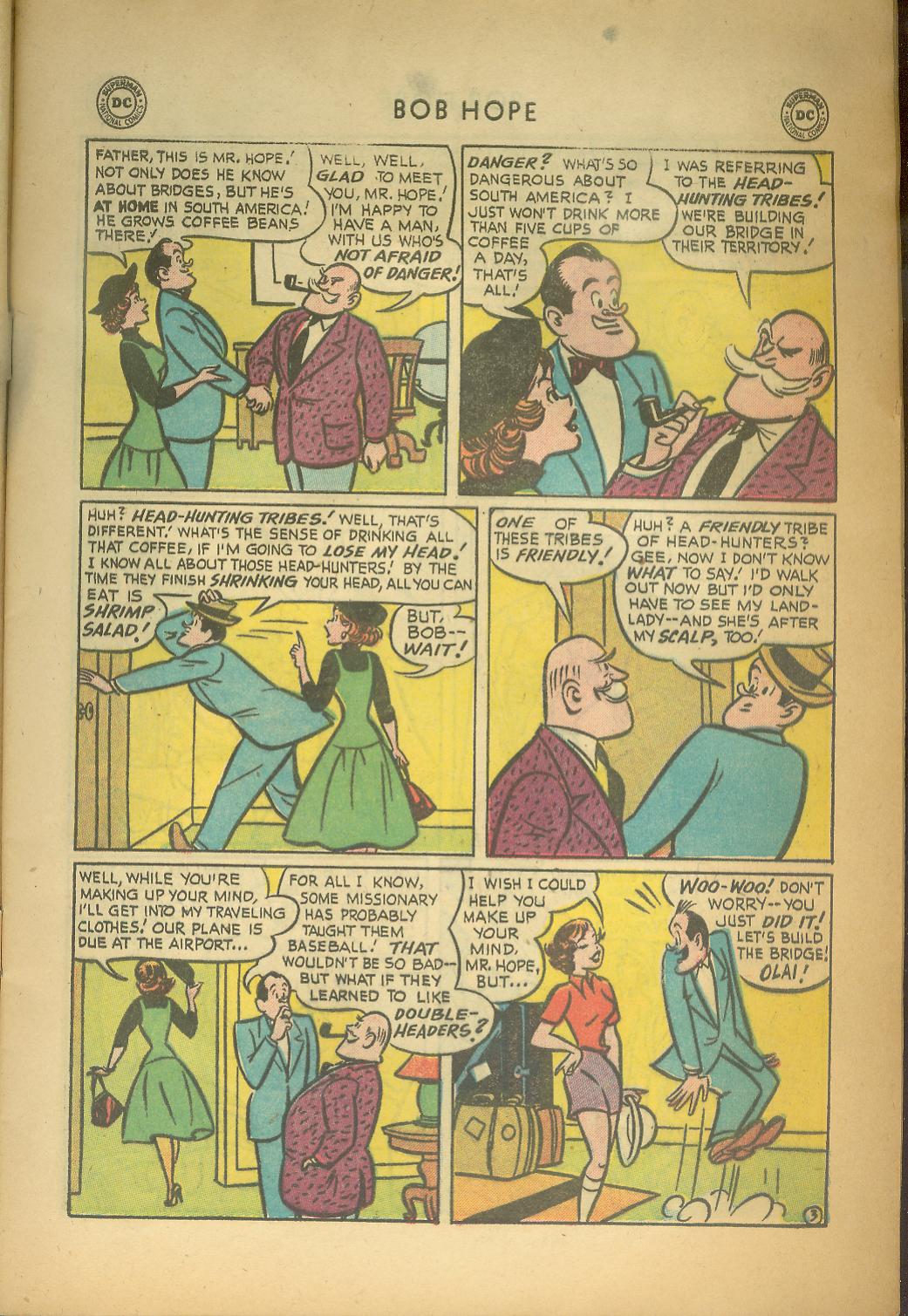 Read online The Adventures of Bob Hope comic -  Issue #38 - 5