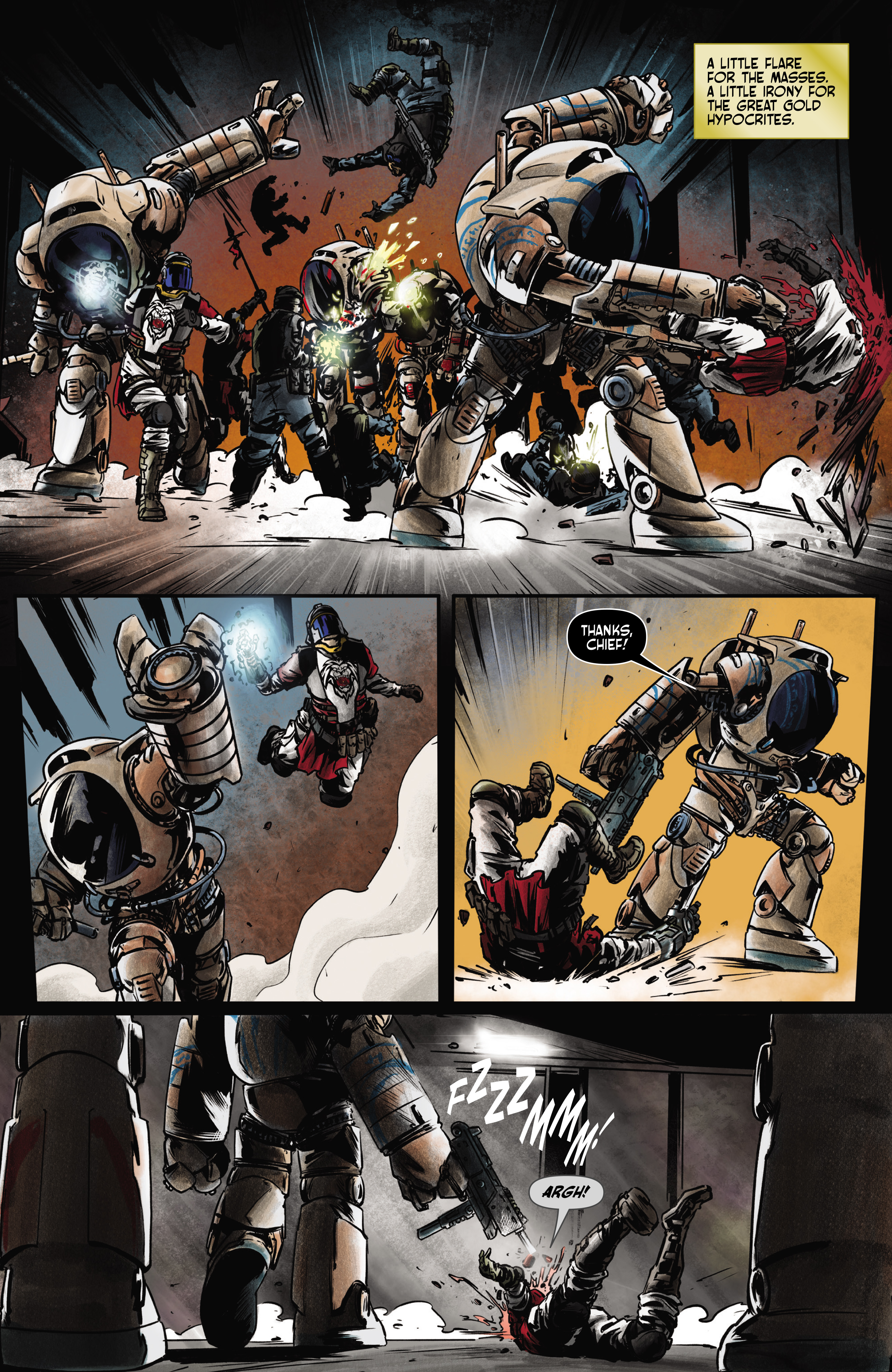 Read online Pierce Brown's Red Rising: Sons of Ares: Forbidden Song comic -  Issue # TPB - 27