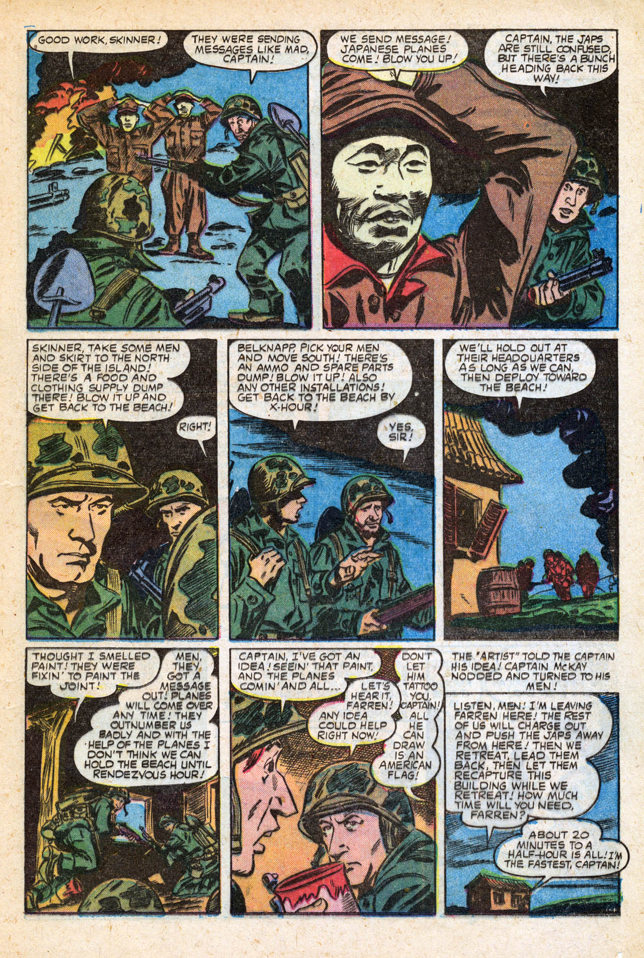 Read online Marines in Action comic -  Issue #5 - 13