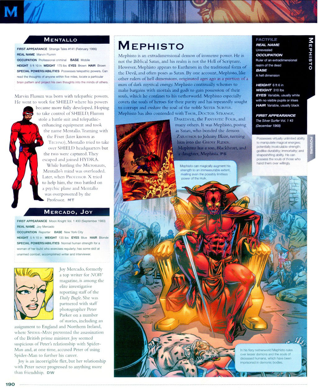 Read online The Marvel Encyclopedia comic -  Issue # TPB - 186