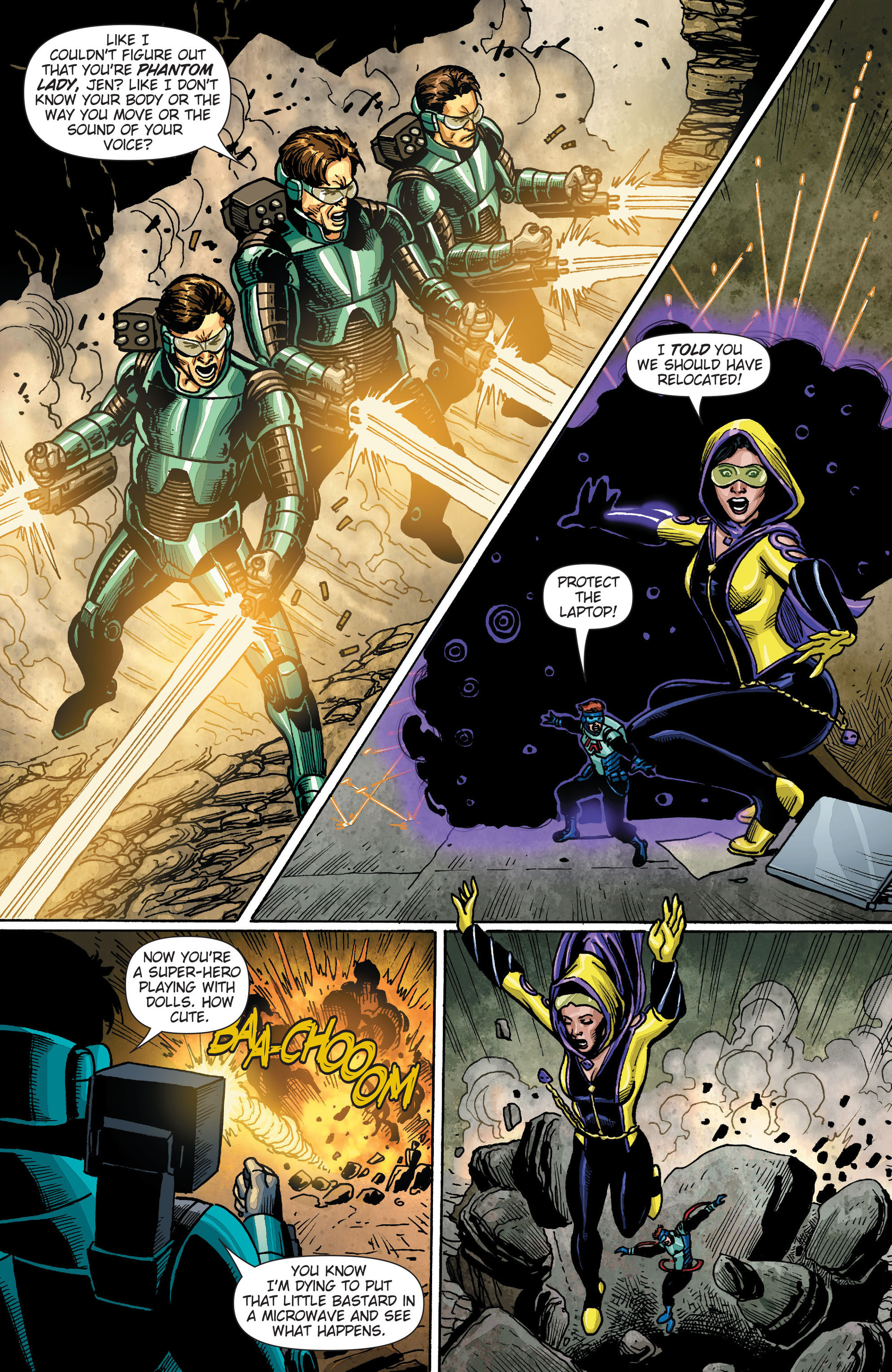 Read online Phantom Lady comic -  Issue #4 - 12
