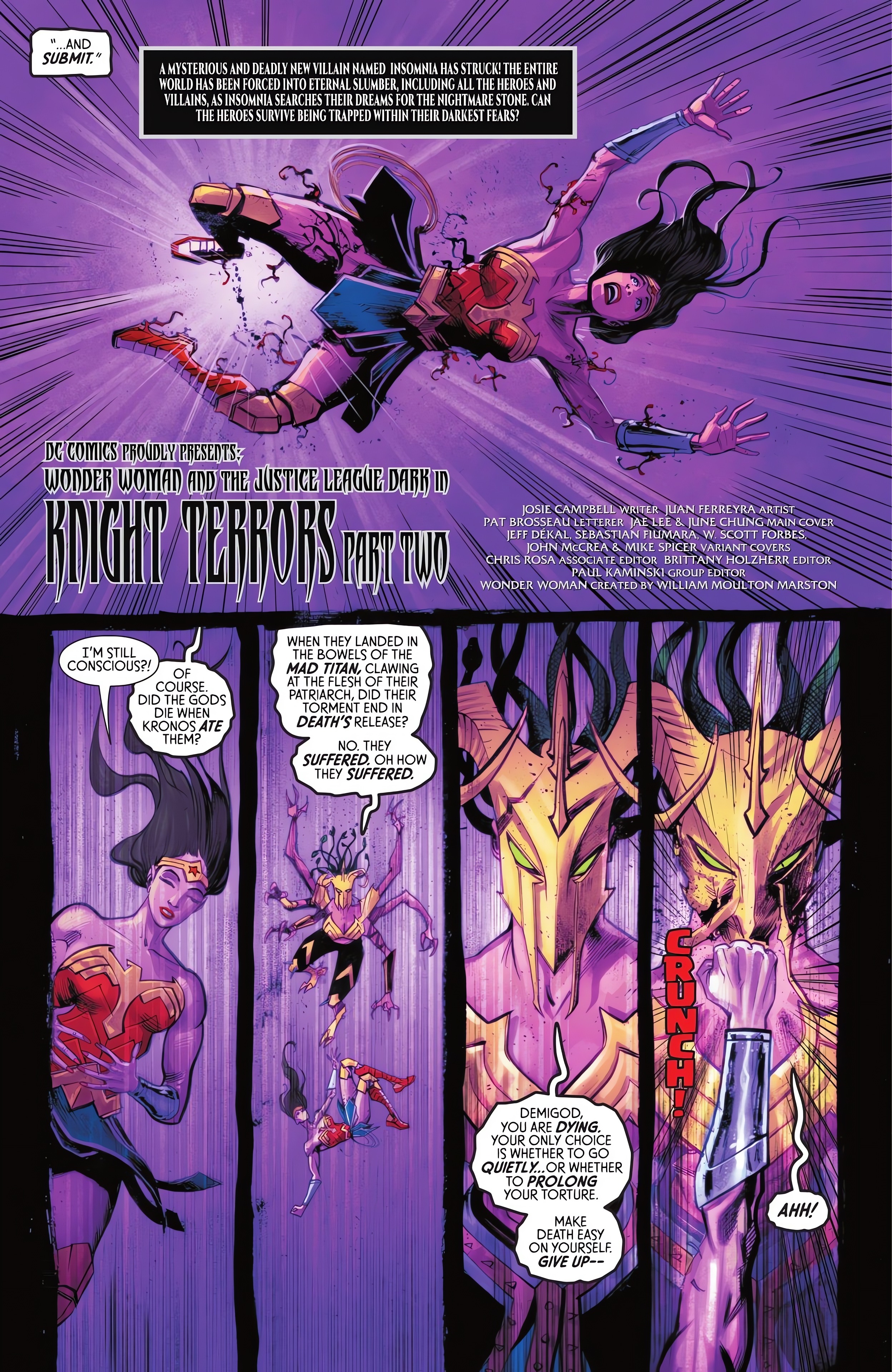 Read online Knight Terrors: Wonder Woman comic -  Issue #2 - 4