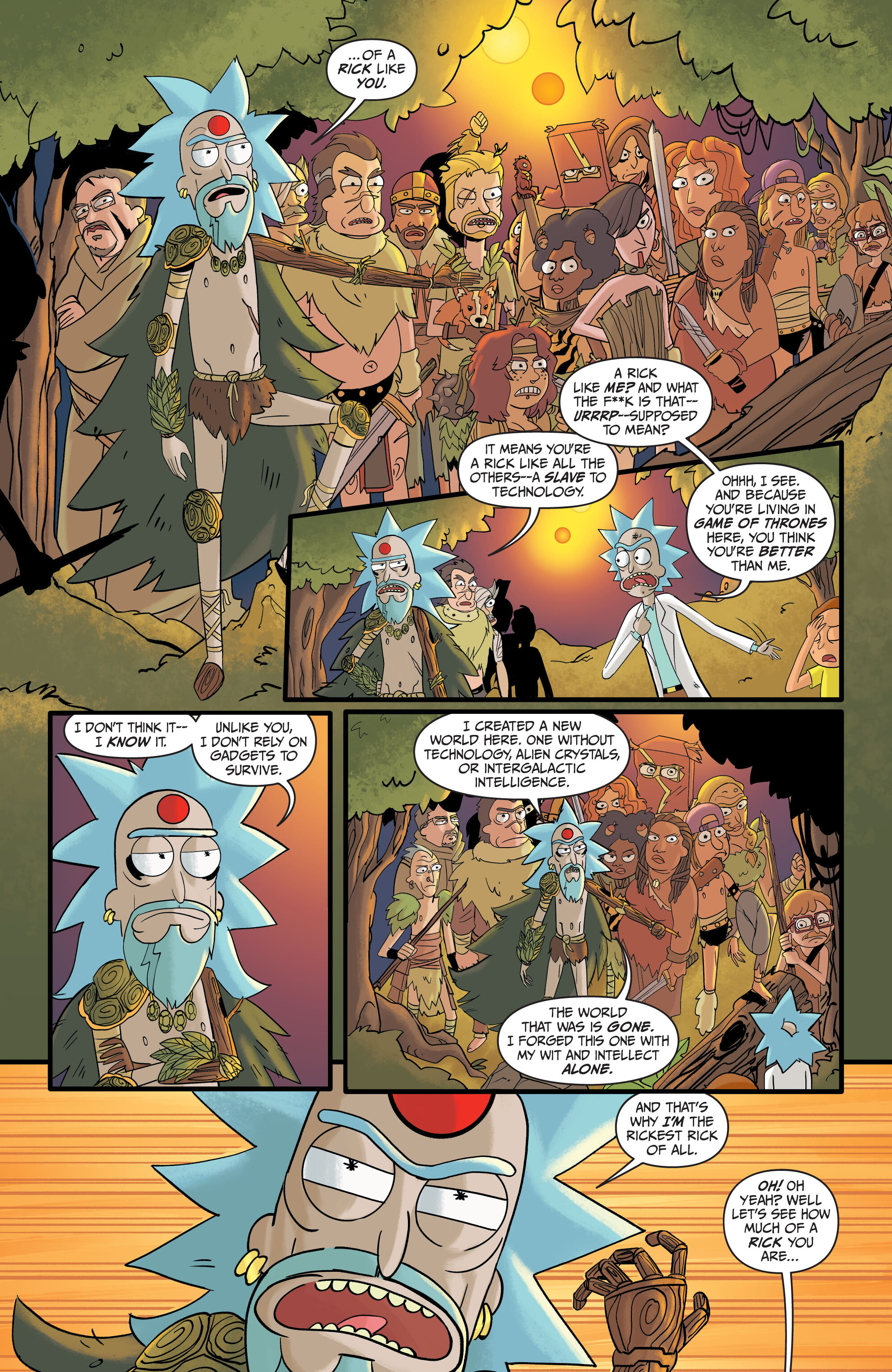 Read online Rick and Morty: Heart of Rickness comic -  Issue #1 - 12