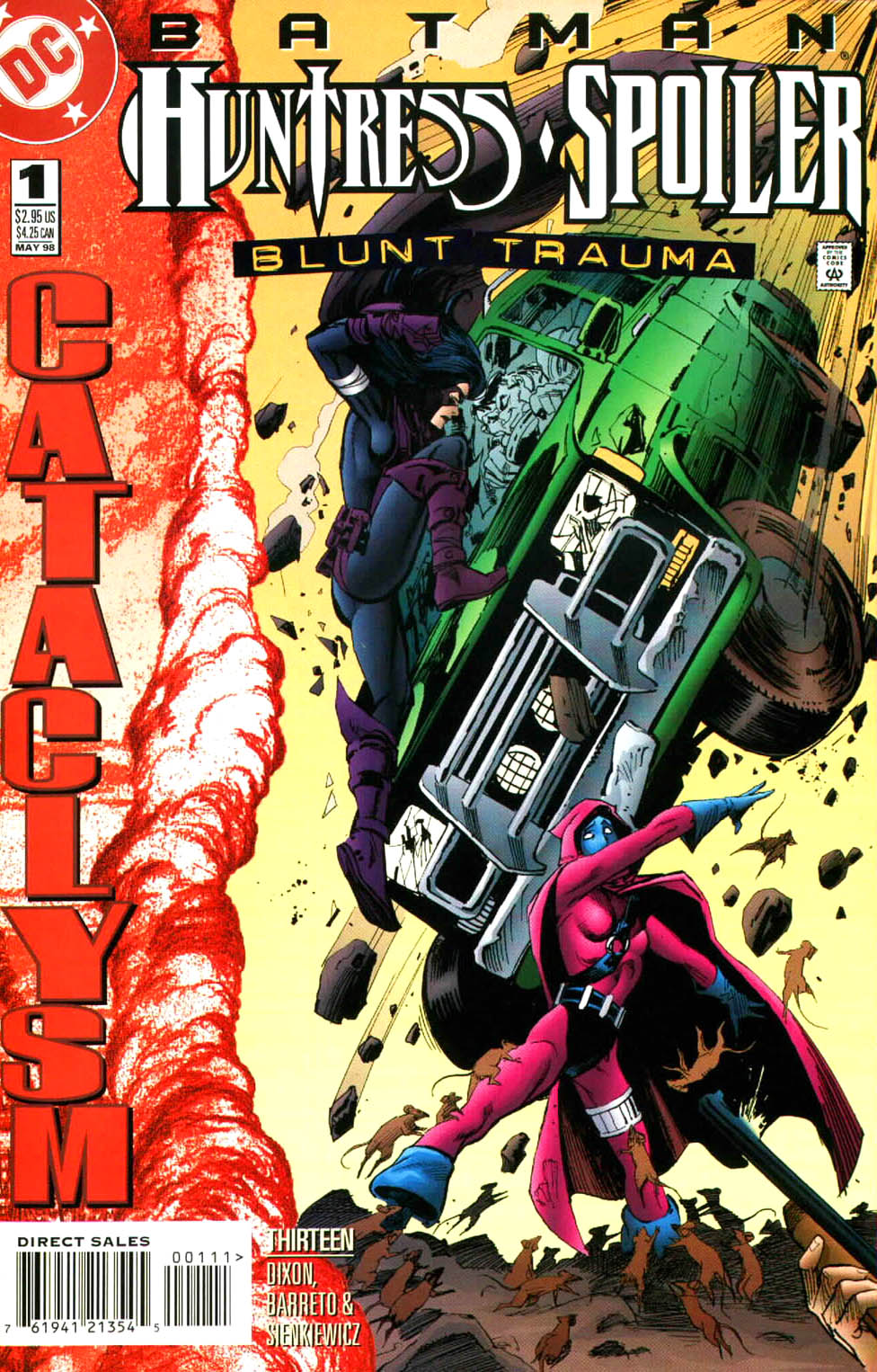 Read online Batman: Spoiler/Huntress: Blunt Trauma comic -  Issue # Full - 1