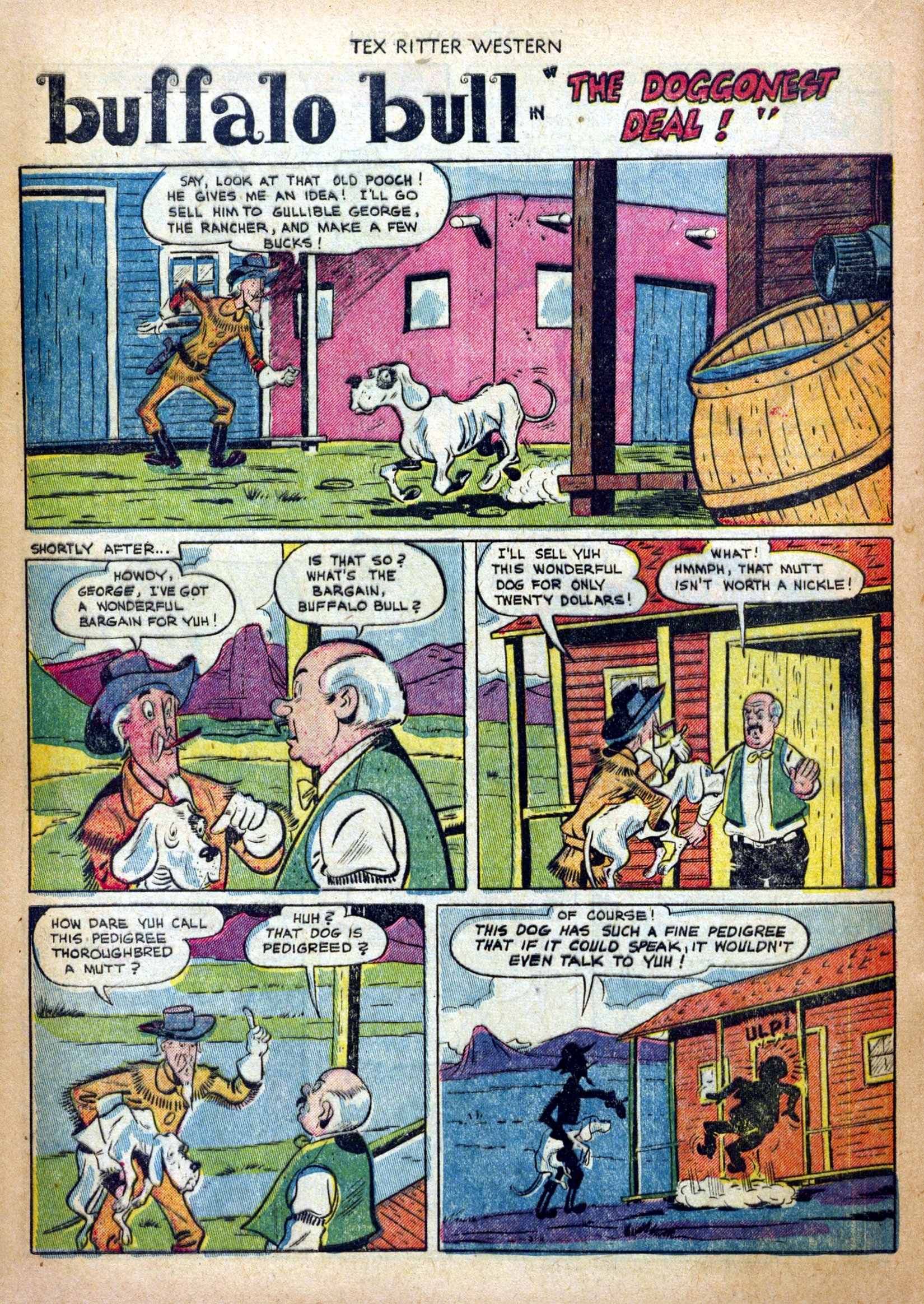 Read online Tex Ritter Western comic -  Issue #11 - 22