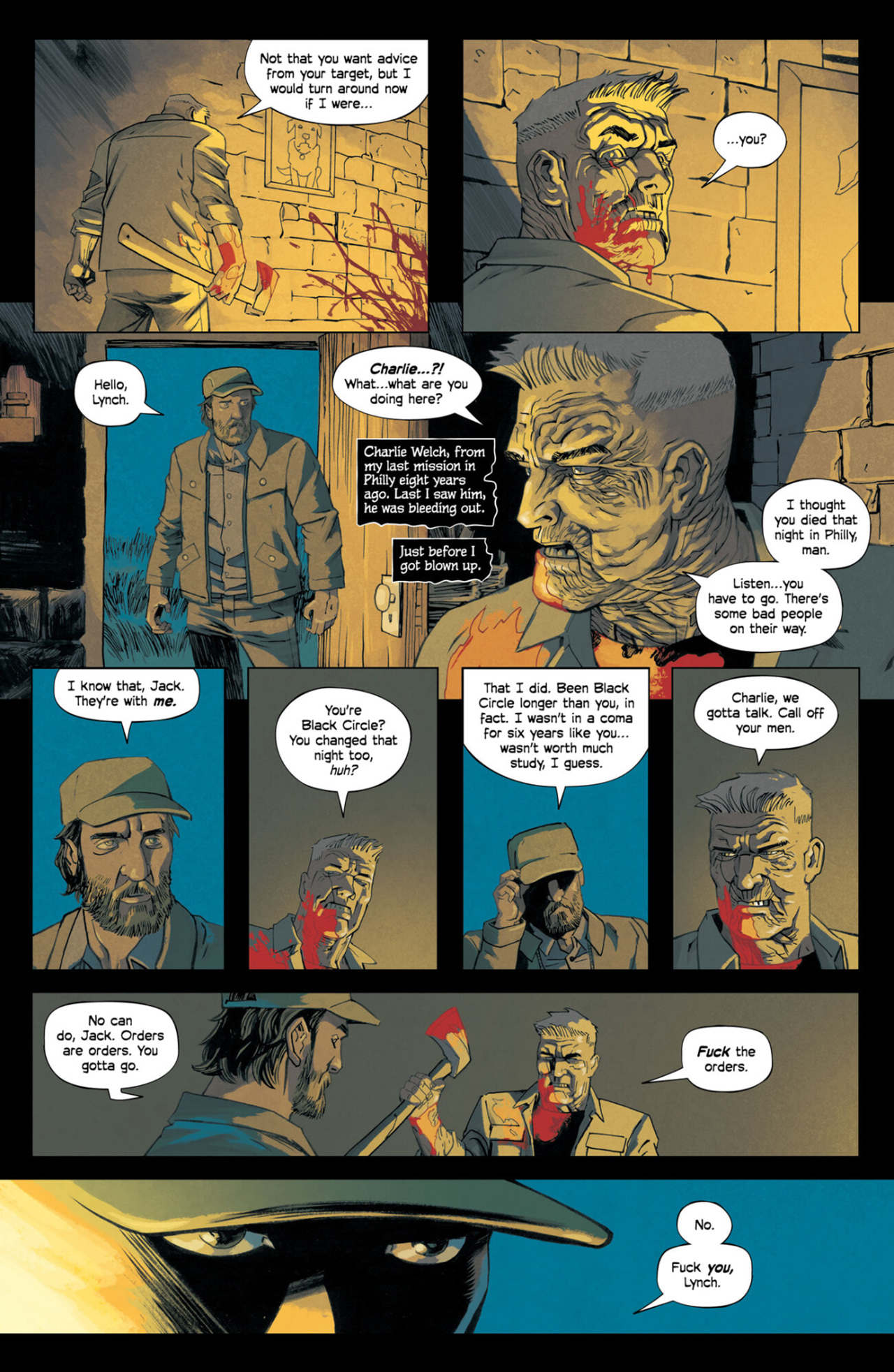 Read online Old Dog comic -  Issue #6 - 16