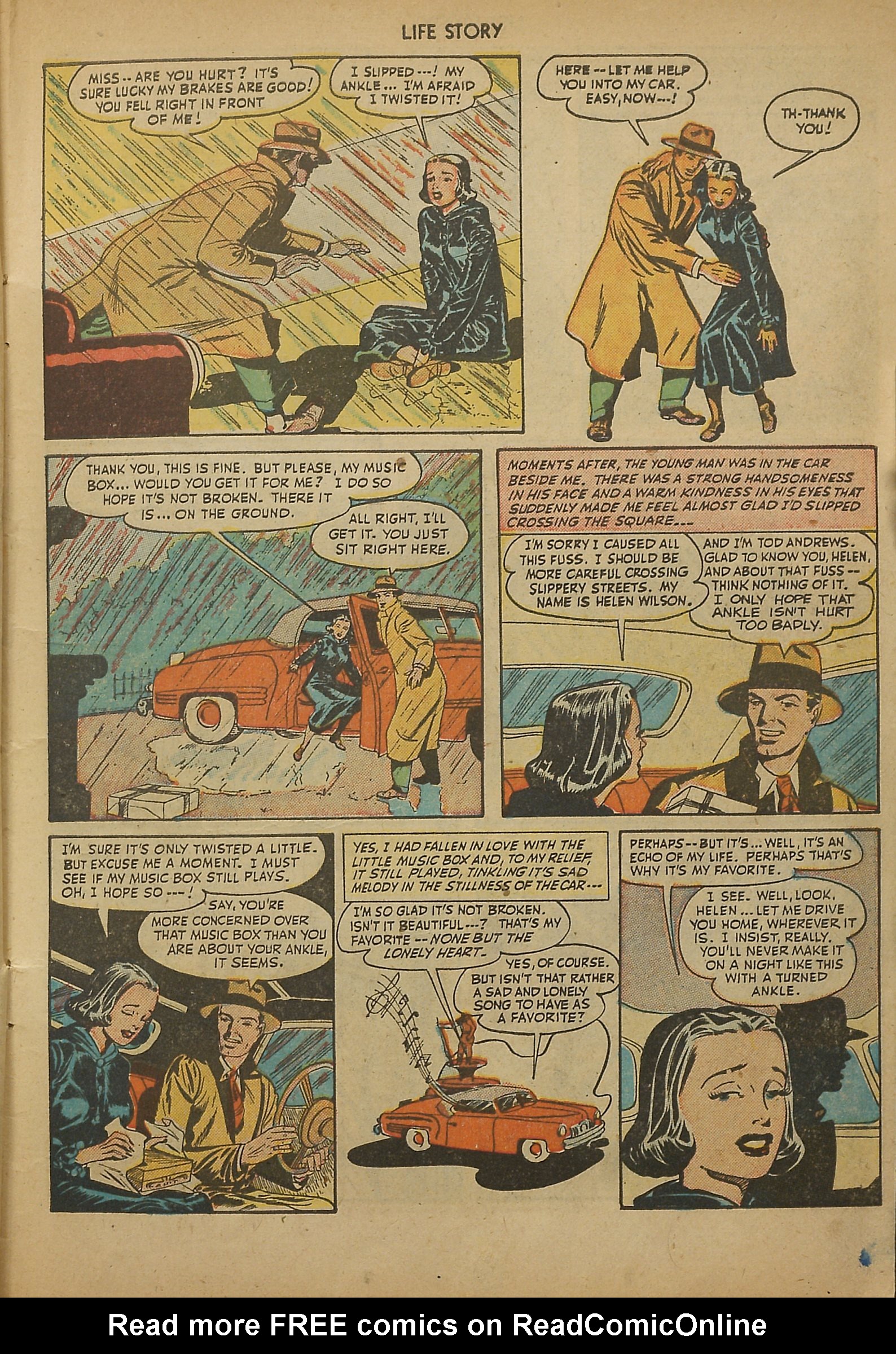 Read online Life Story comic -  Issue #1 - 19