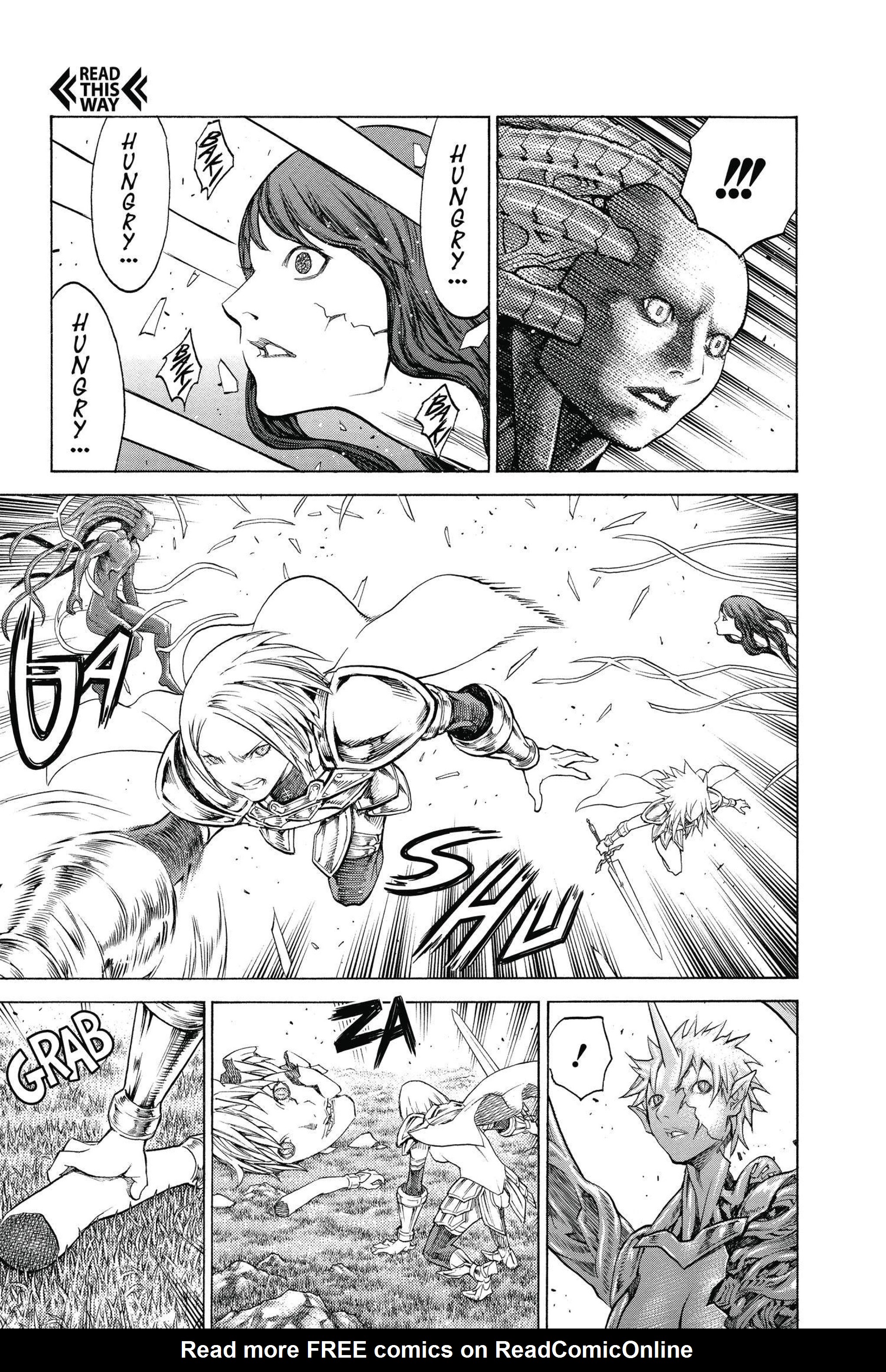 Read online Claymore comic -  Issue #26 - 147