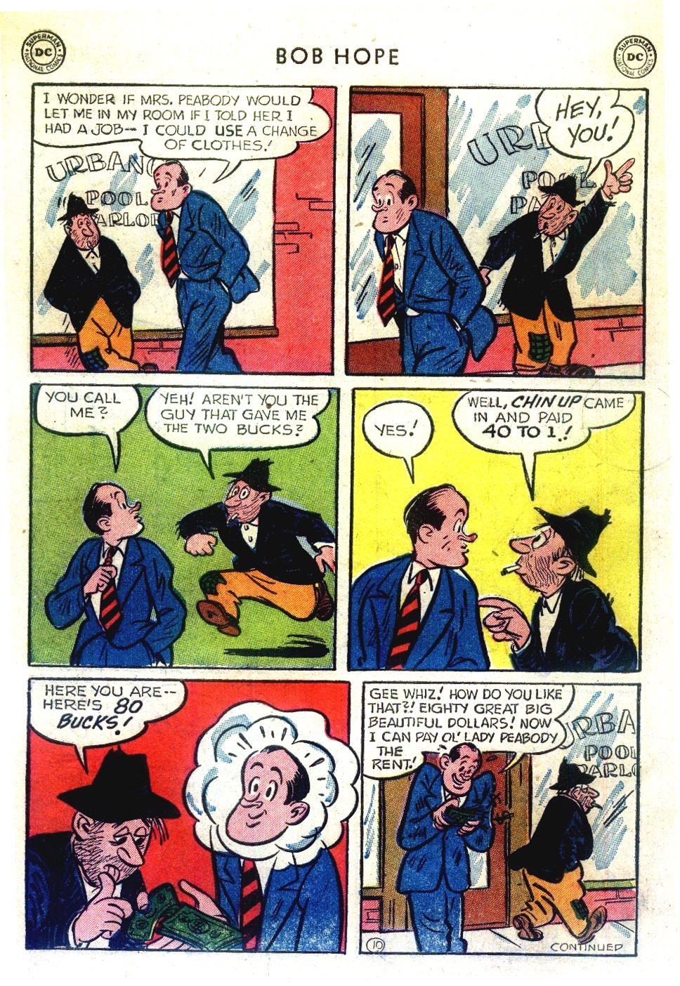 Read online The Adventures of Bob Hope comic -  Issue #27 - 12