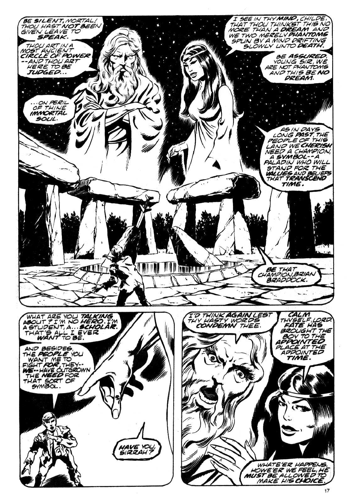 Read online Captain Britain Summer Special comic -  Issue #2 - 17