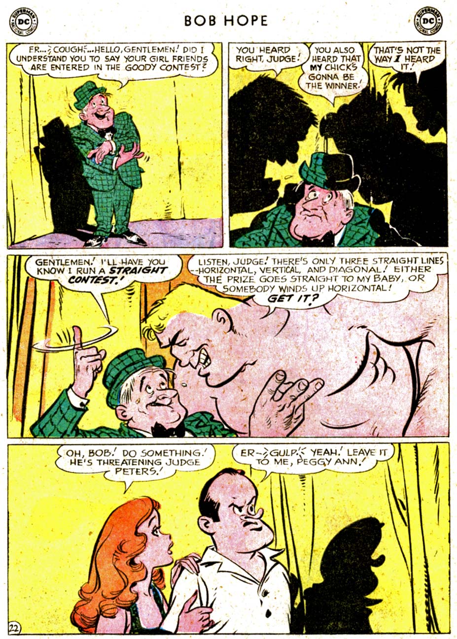 Read online The Adventures of Bob Hope comic -  Issue #75 - 29