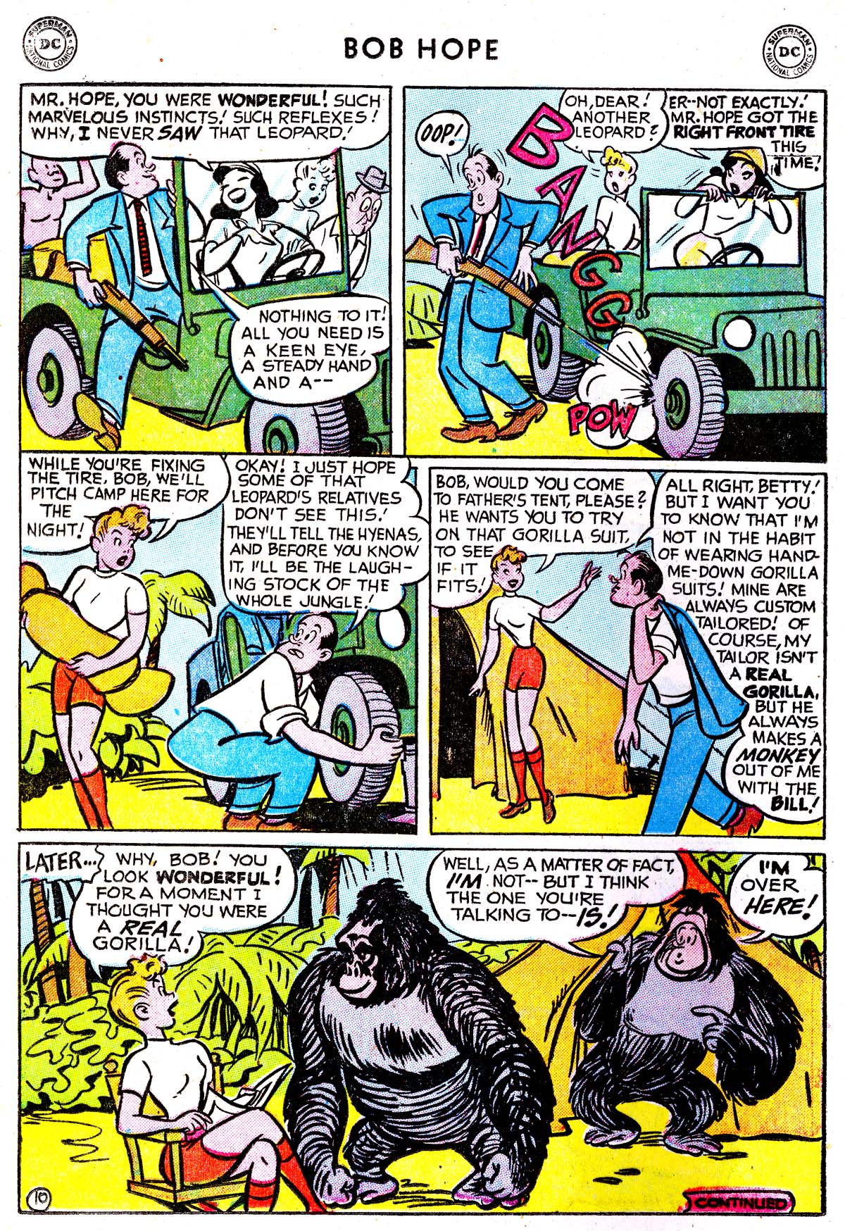 Read online The Adventures of Bob Hope comic -  Issue #33 - 12