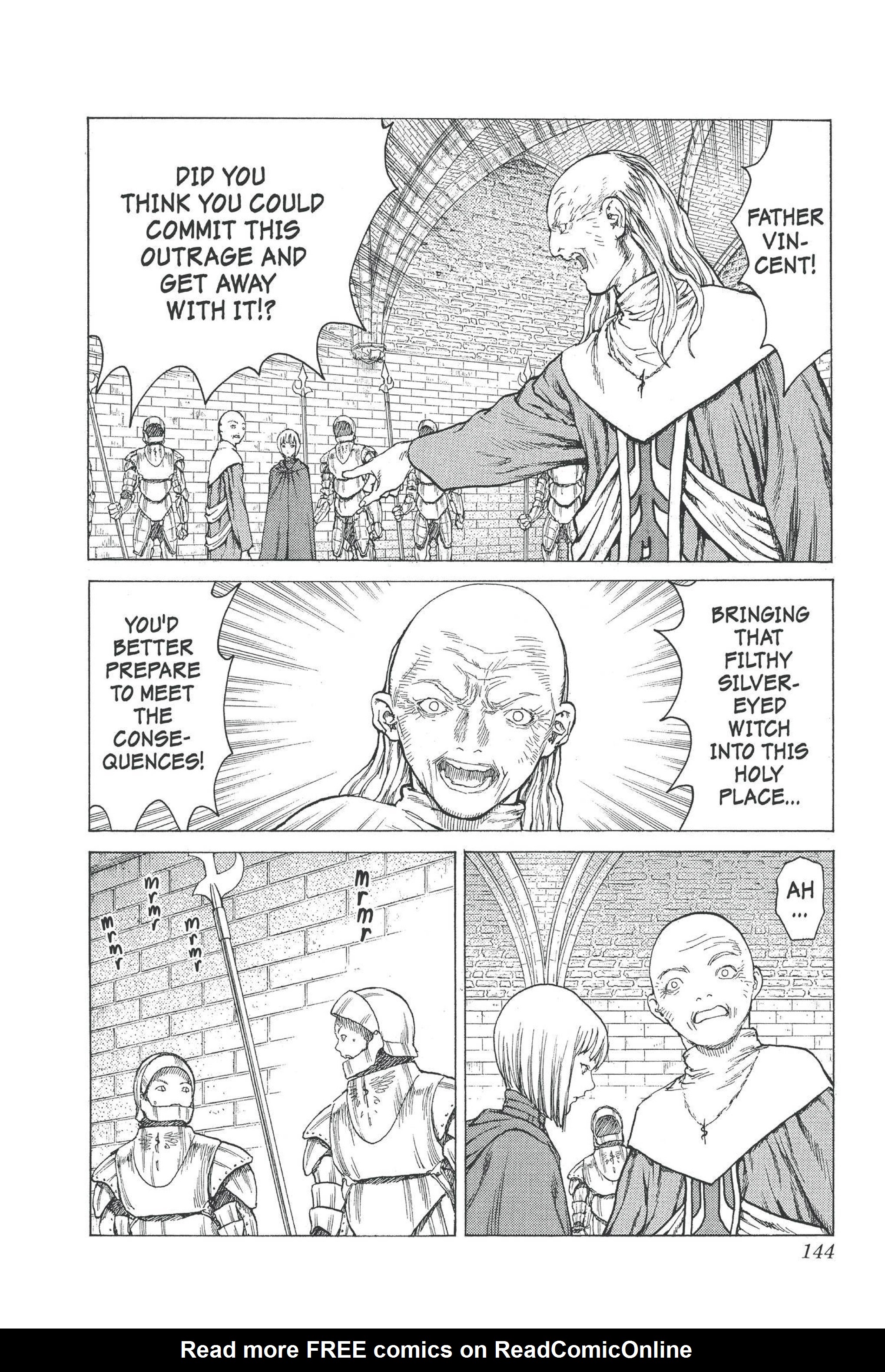 Read online Claymore comic -  Issue #2 - 138