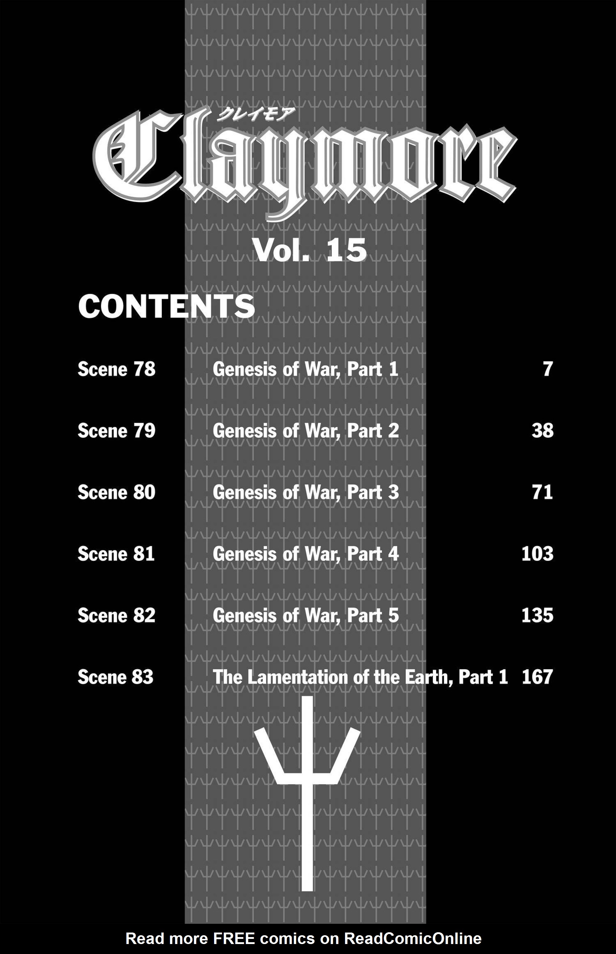 Read online Claymore comic -  Issue #15 - 6
