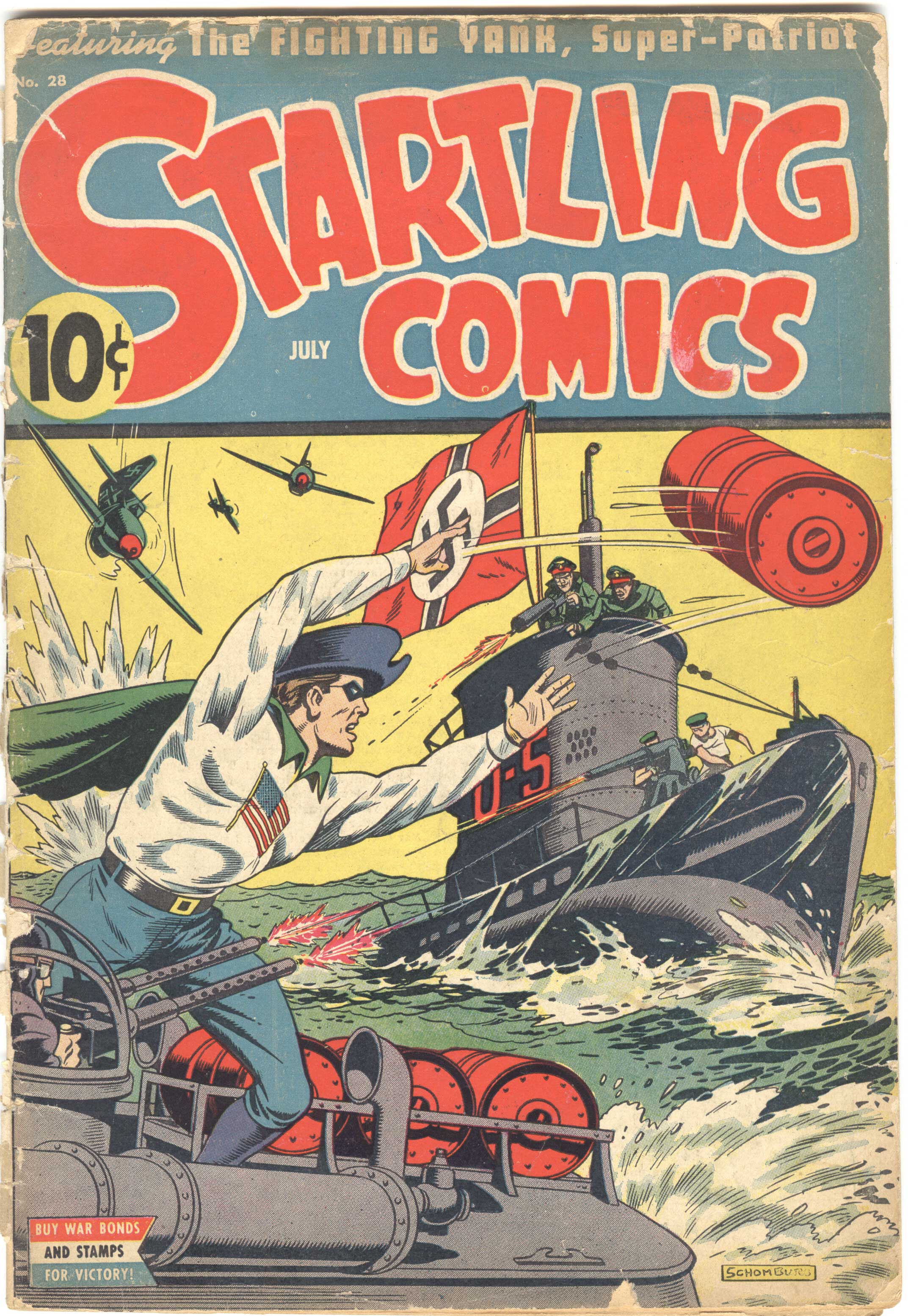 Read online Startling Comics comic -  Issue #28 - 1