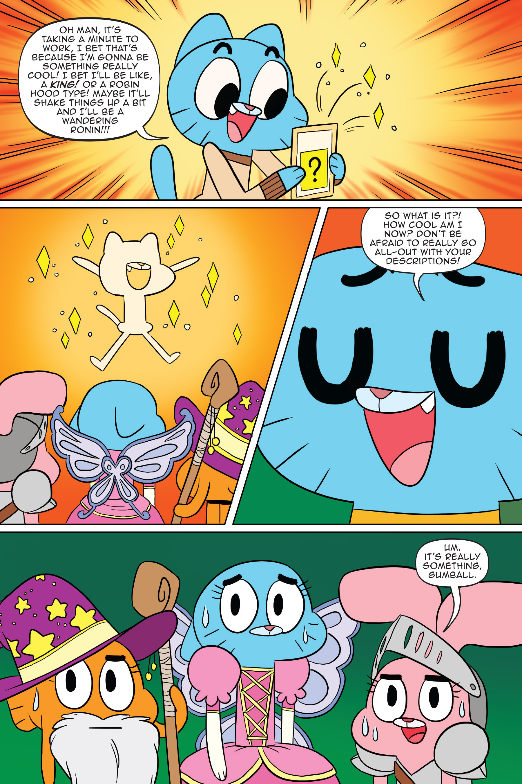 Read online The Amazing World of Gumball: Fairy Tale Trouble comic -  Issue # Full - 45