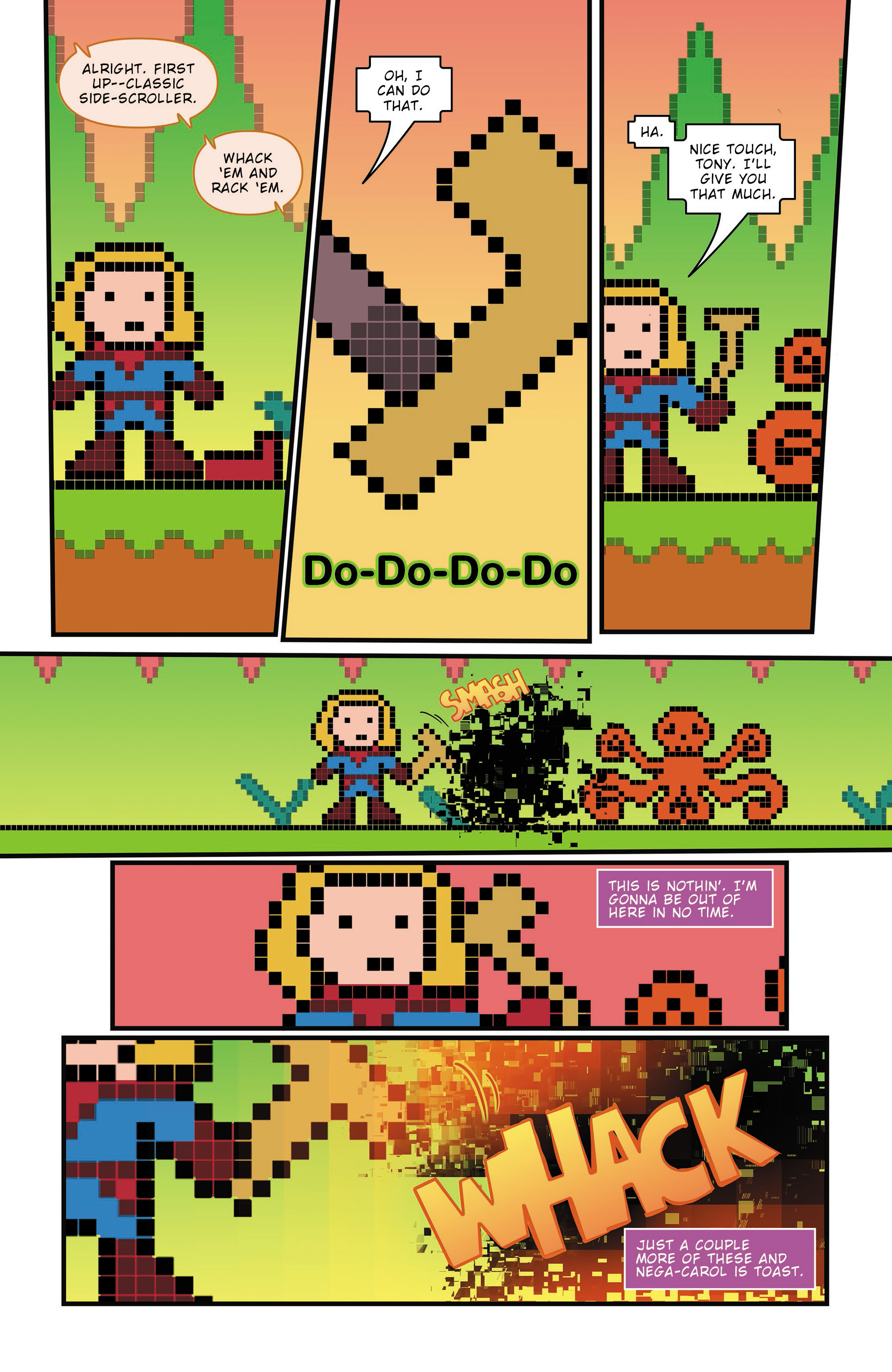 Read online Captain Marvel: Game On comic -  Issue # TPB (Part 3) - 18