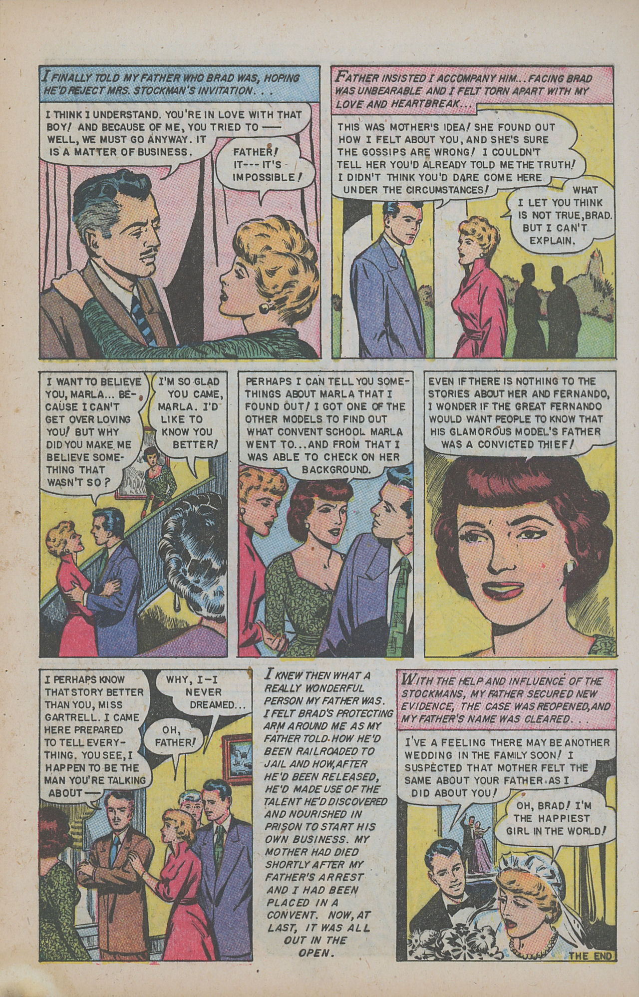 Read online Glamorous Romances comic -  Issue #75 - 9