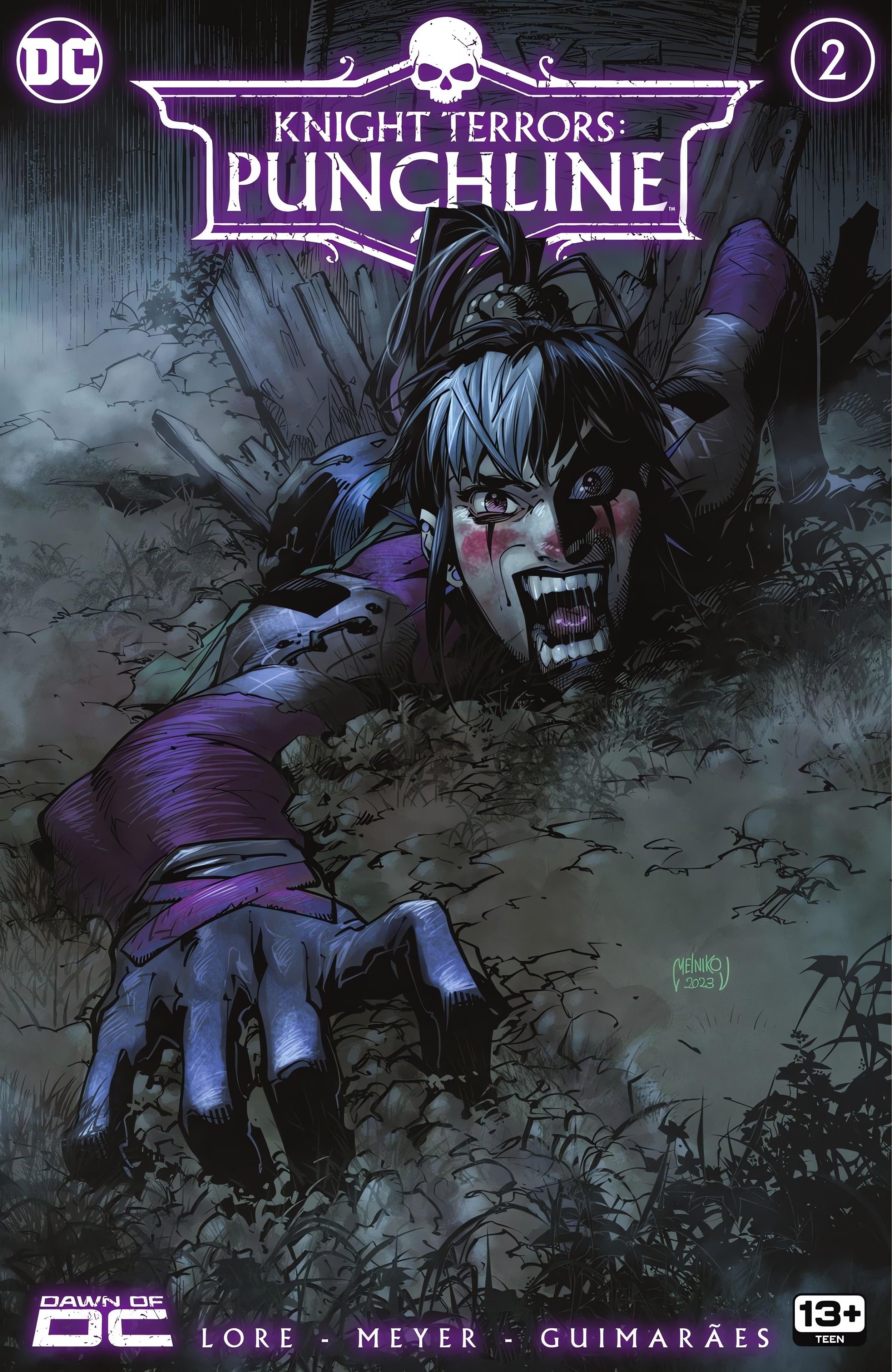 Read online Knight Terrors: Punchline comic -  Issue #2 - 1