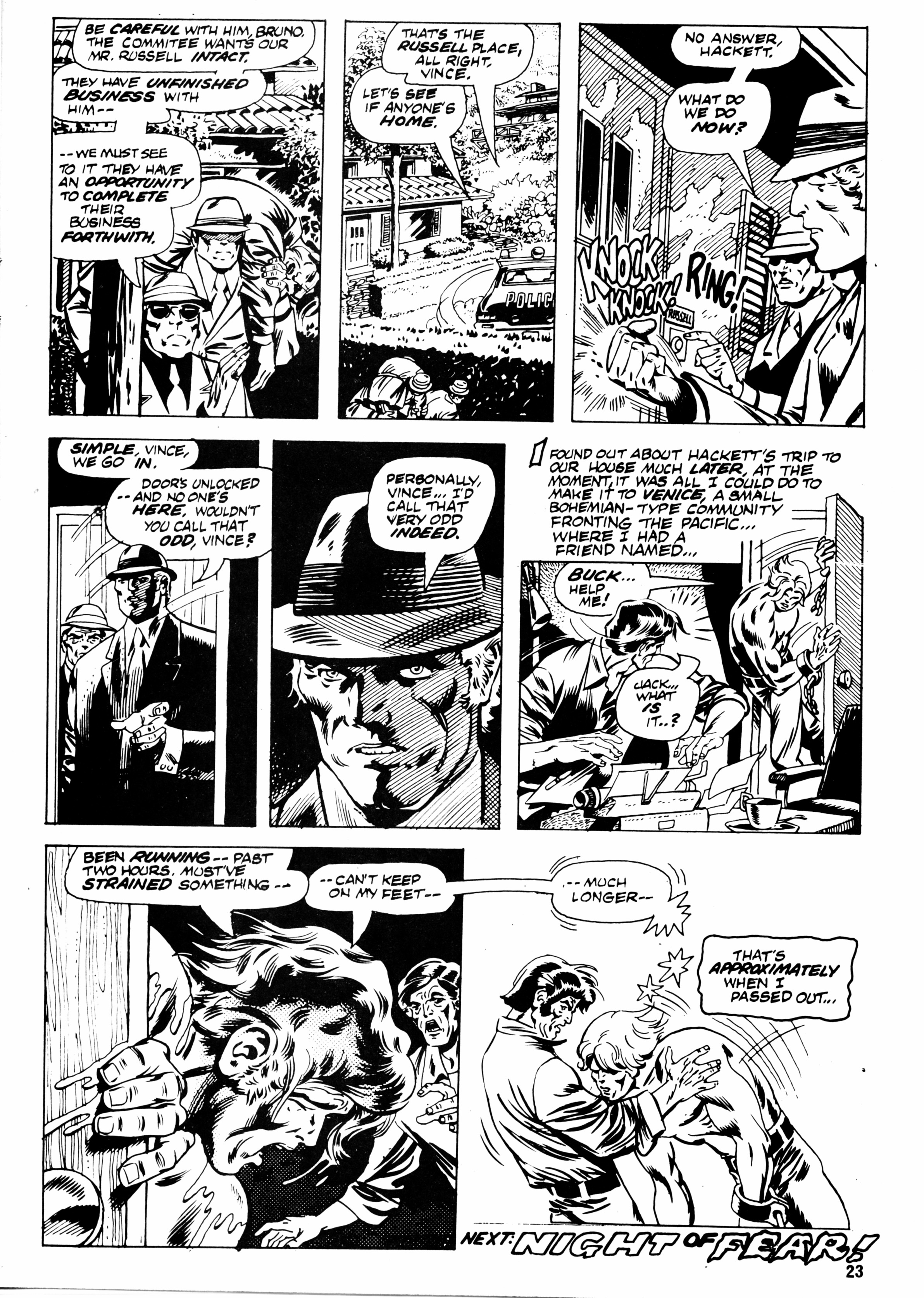 Read online Dracula Lives (1974) comic -  Issue #28 - 23