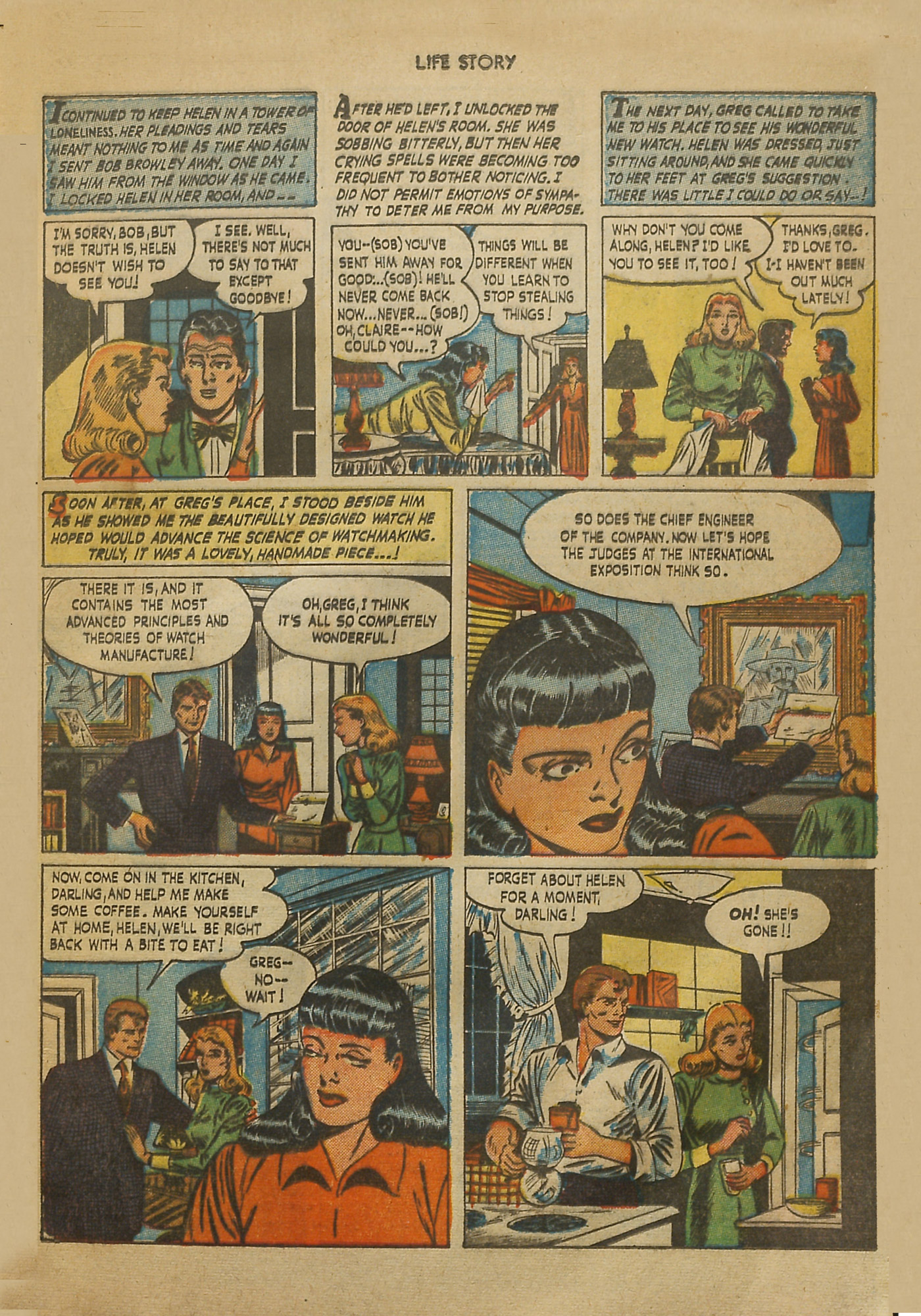 Read online Life Story comic -  Issue #10 - 13
