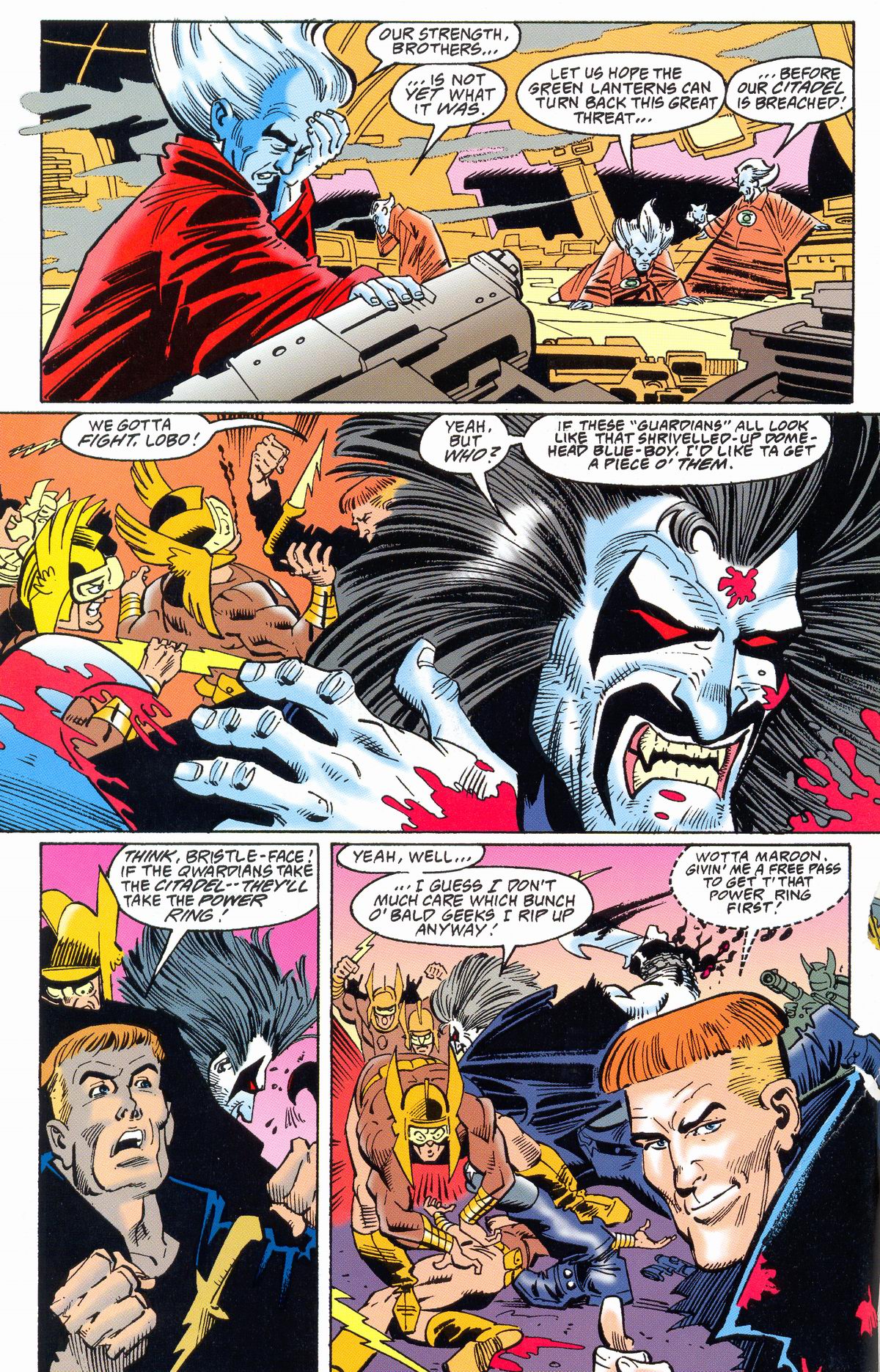 Read online Guy Gardner: Reborn comic -  Issue #3 - 9