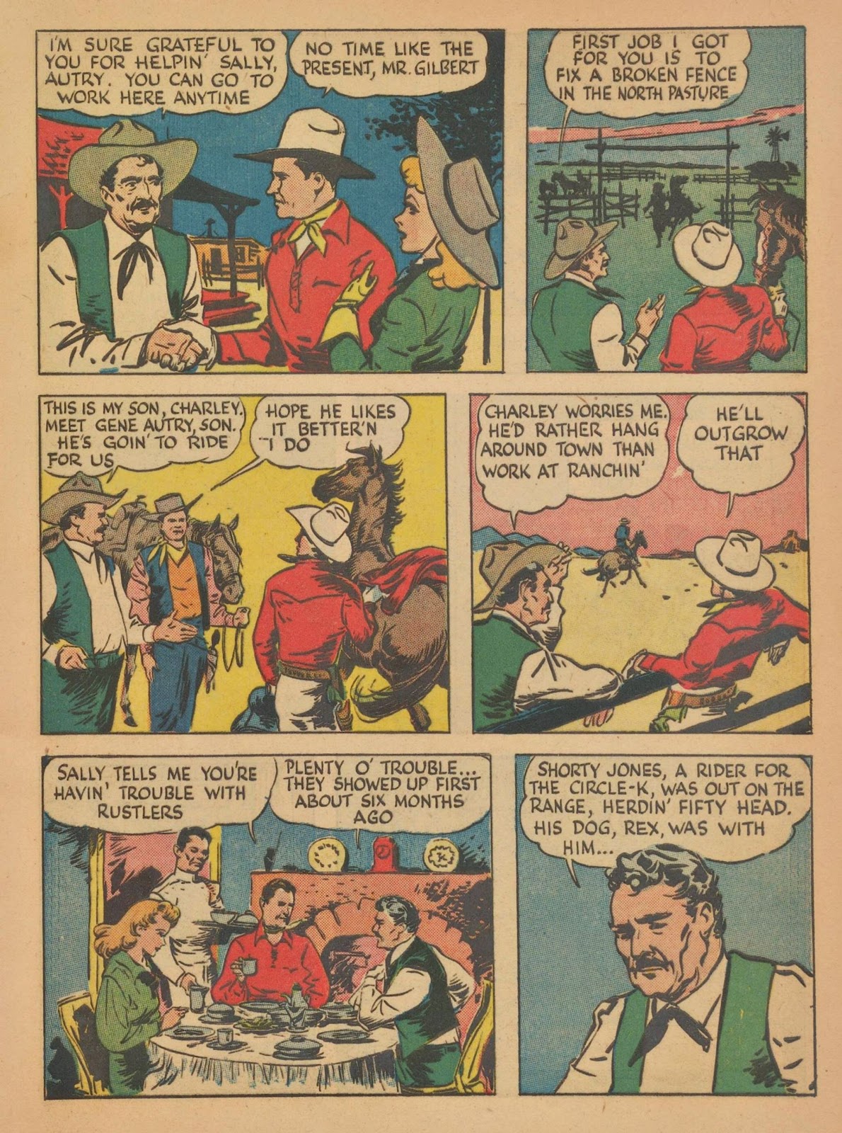 Gene Autry Comics issue 7 - Page 7