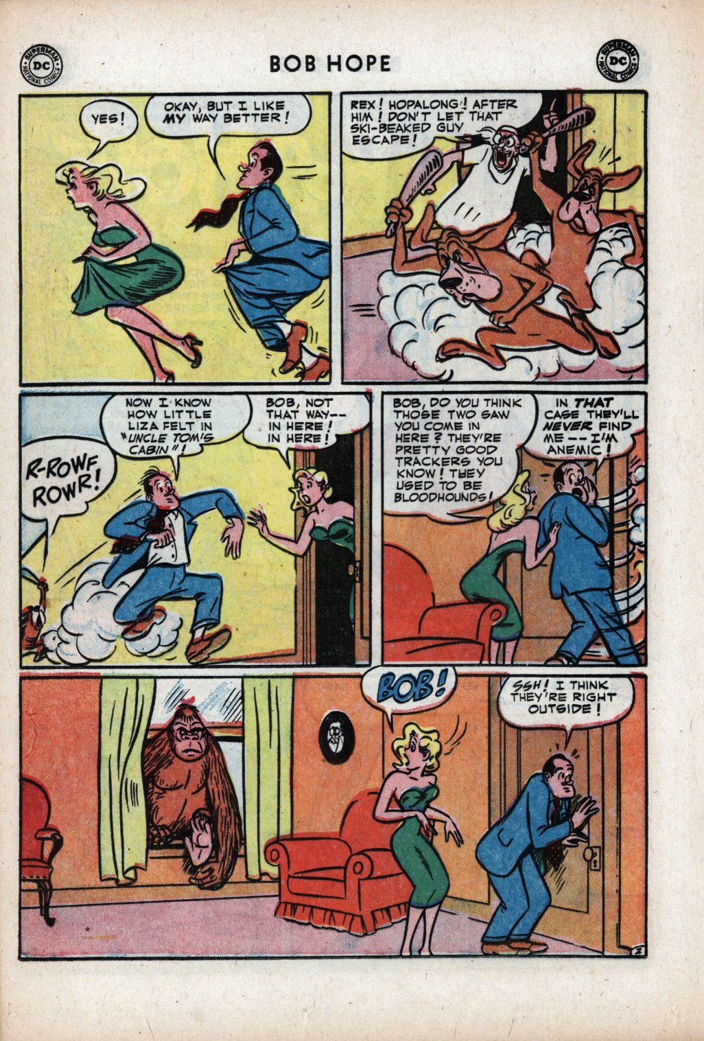 Read online The Adventures of Bob Hope comic -  Issue #14 - 24