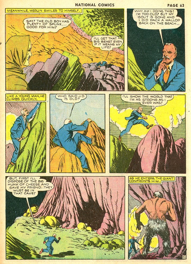 Read online National Comics comic -  Issue #6 - 65