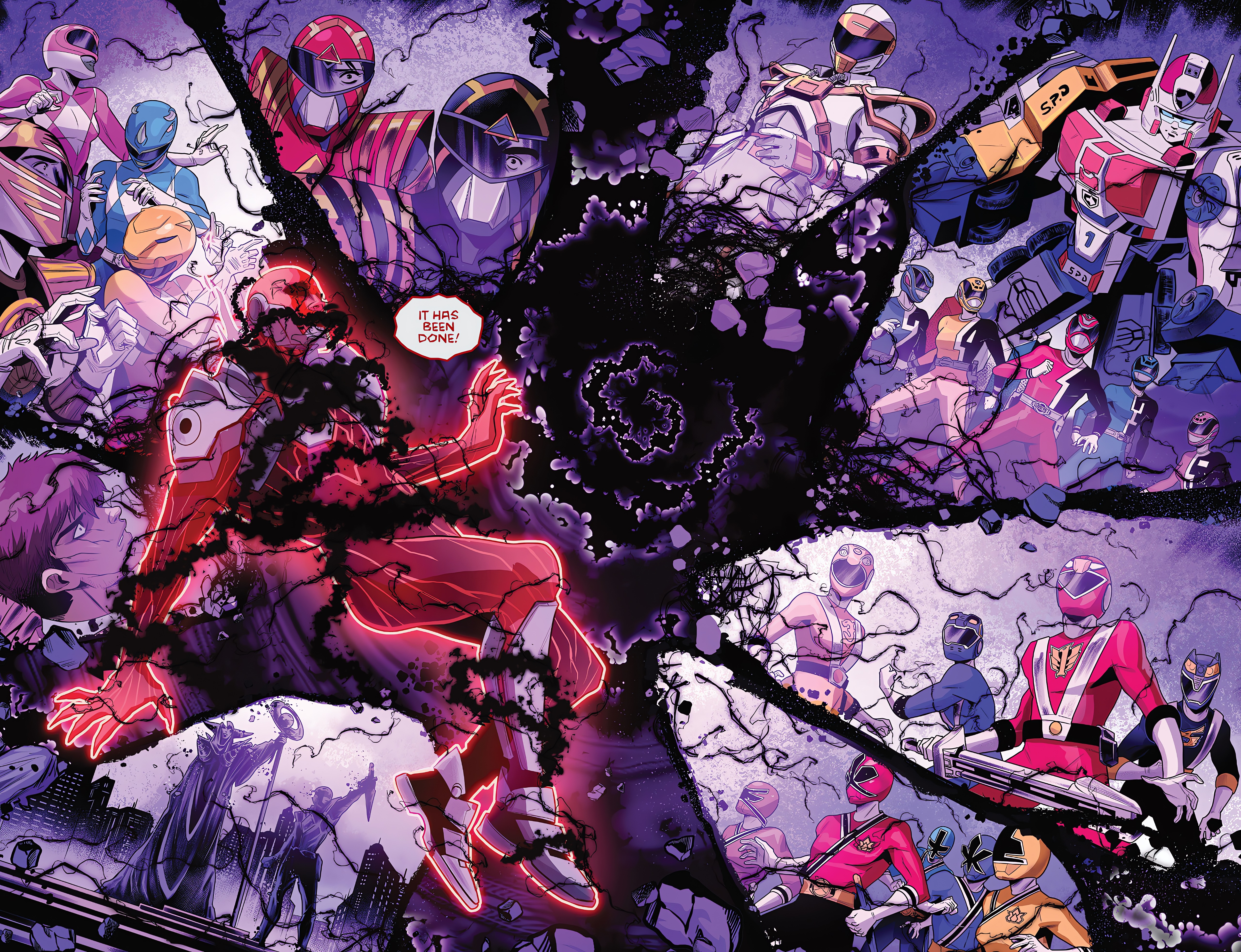 Read online Mighty Morphin Power Rangers comic -  Issue #111 - 22