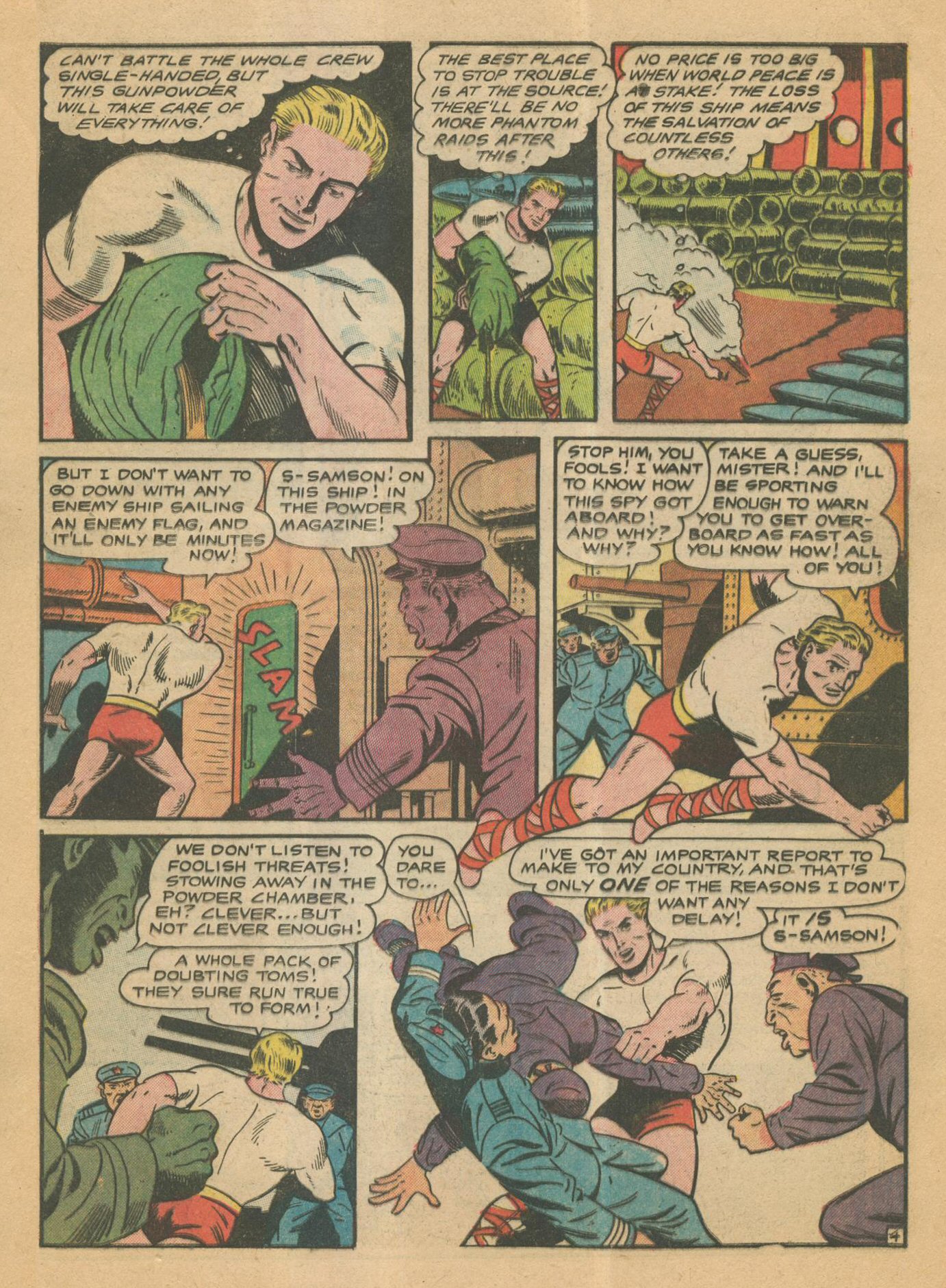 Read online Samson (1955) comic -  Issue #14 - 32