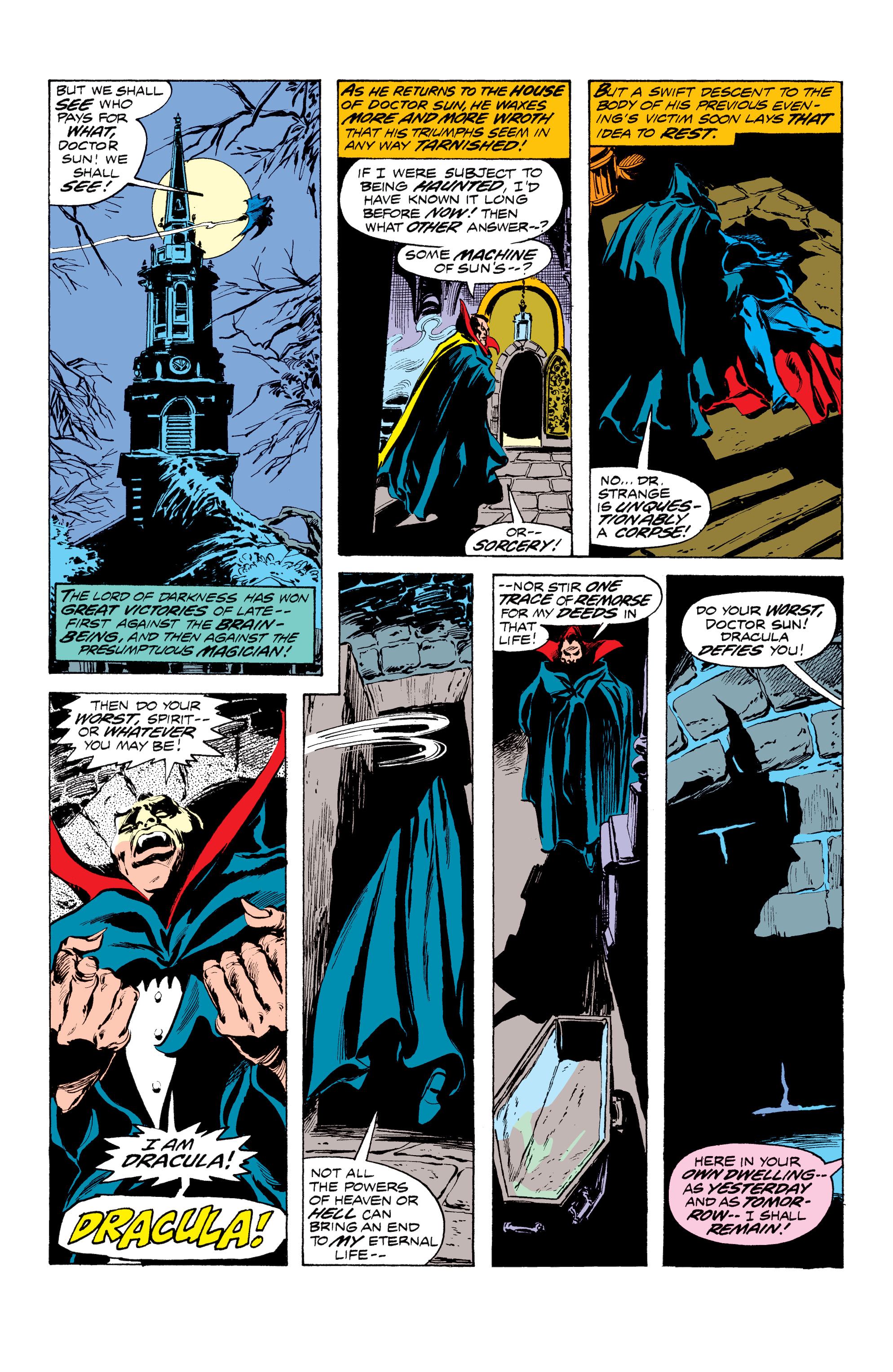 Read online Tomb of Dracula (1972) comic -  Issue # _The Complete Collection 4 (Part 3) - 85