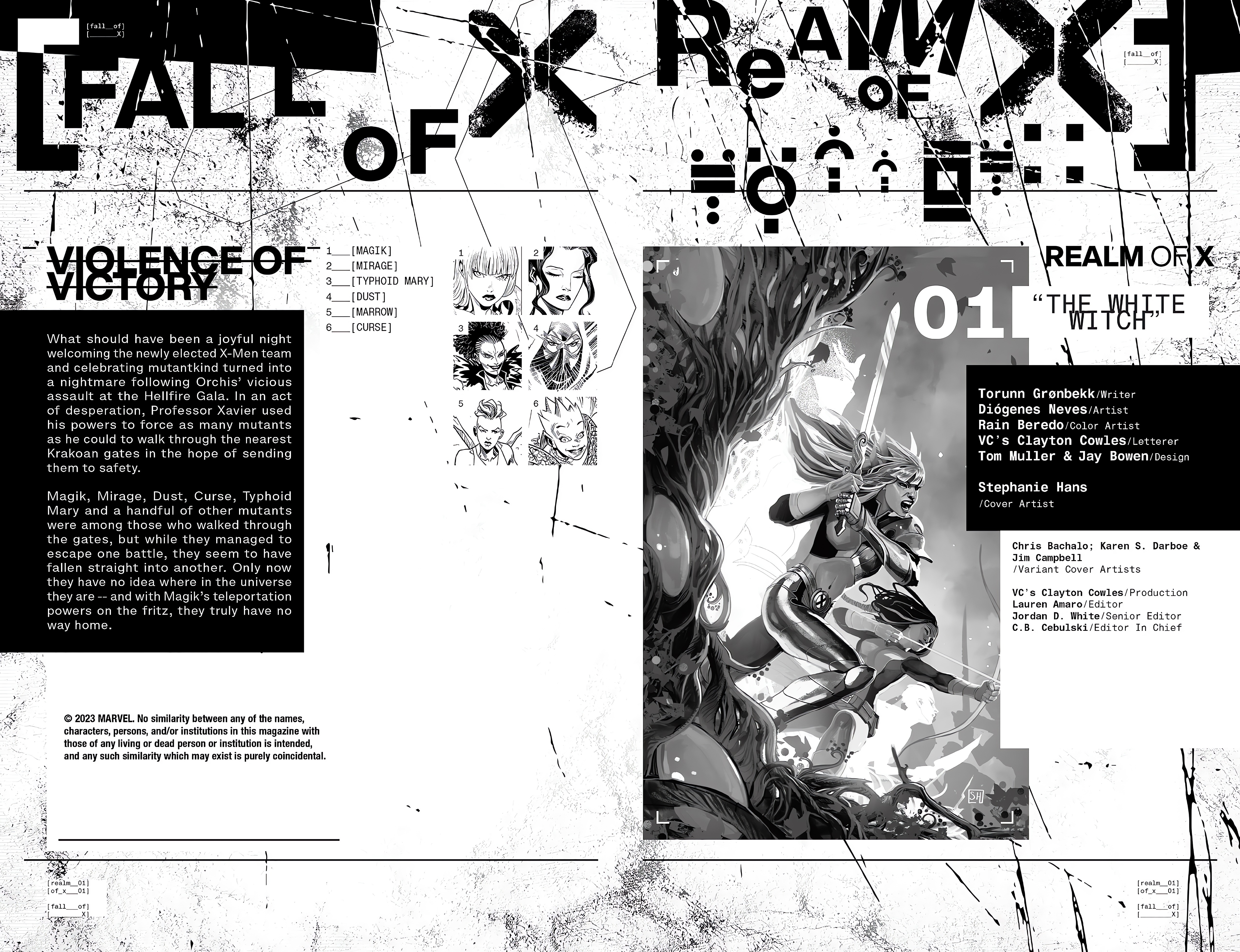 Read online Realm of X comic -  Issue #1 - 11