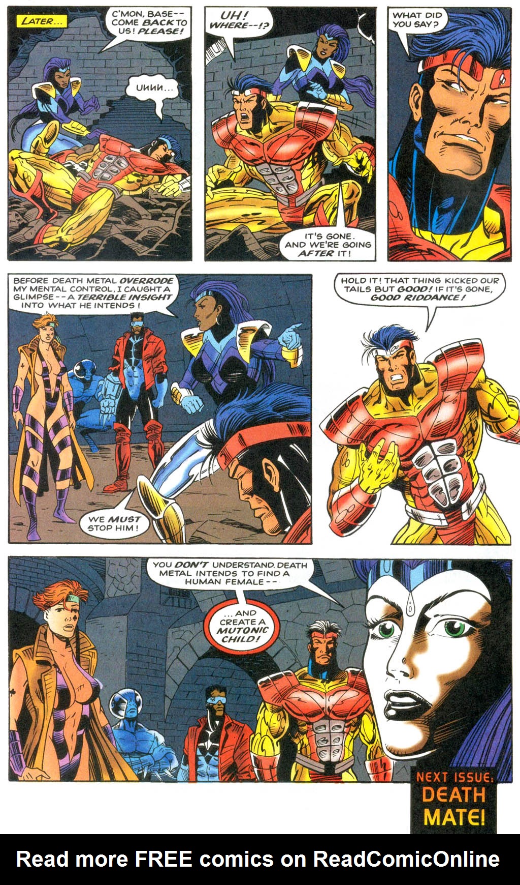 Read online Death Metal vs. Genetix comic -  Issue #1 - 22