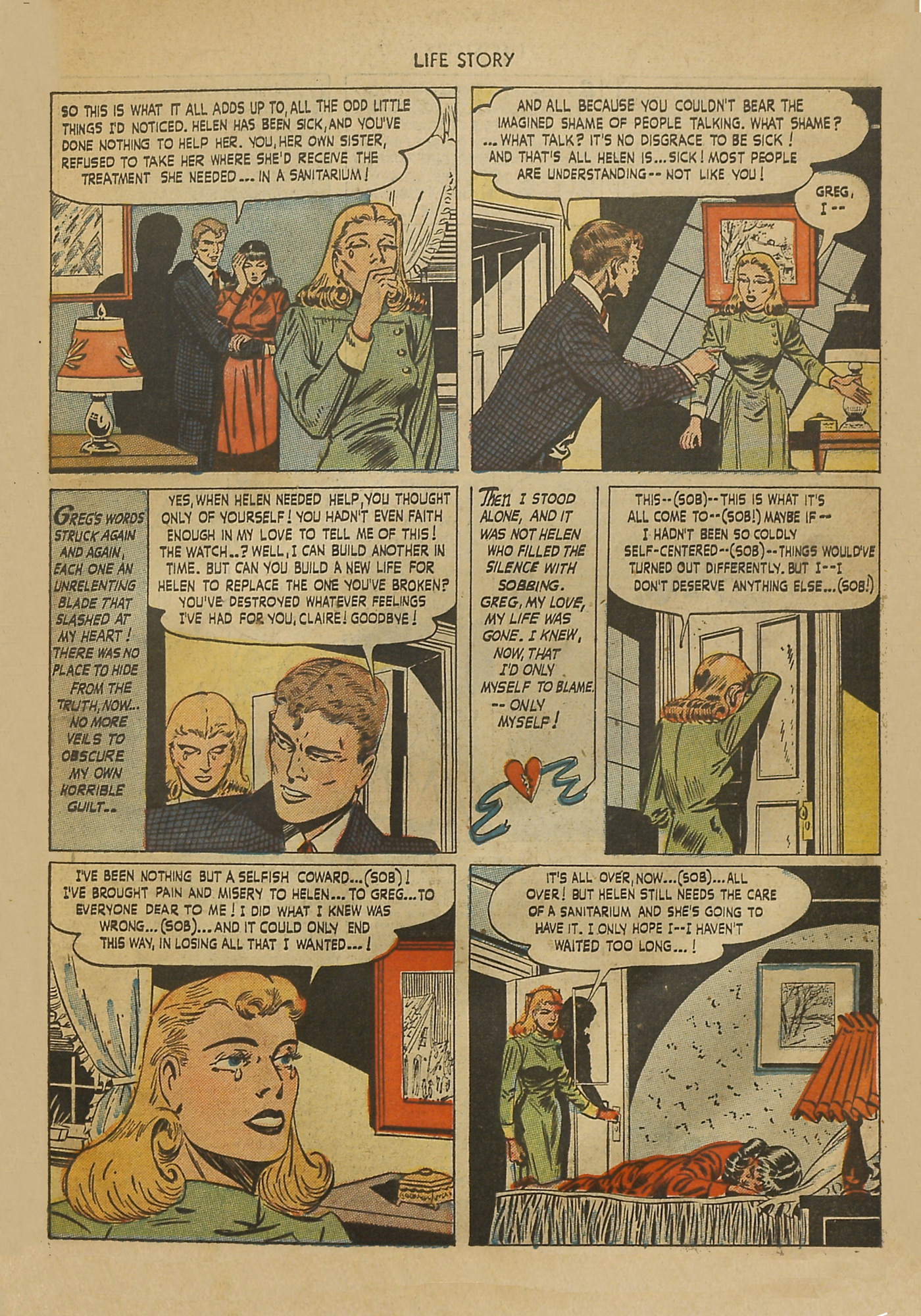 Read online Life Story comic -  Issue #10 - 15